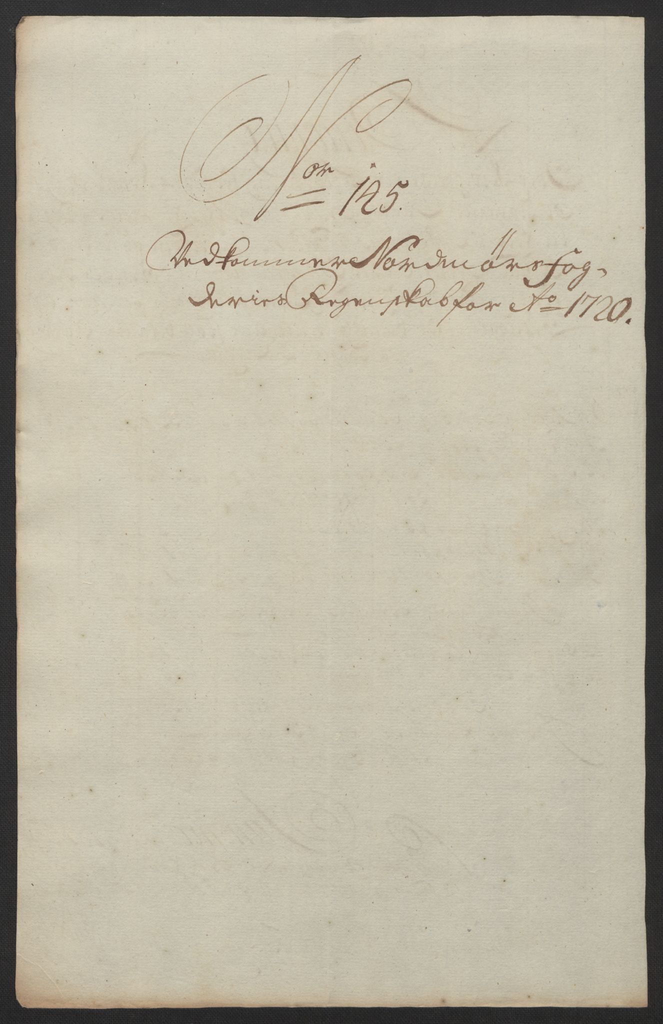 Rentekammeret inntil 1814, Reviderte regnskaper, Fogderegnskap, RA/EA-4092/R56/L3753: Fogderegnskap Nordmøre, 1720, p. 504