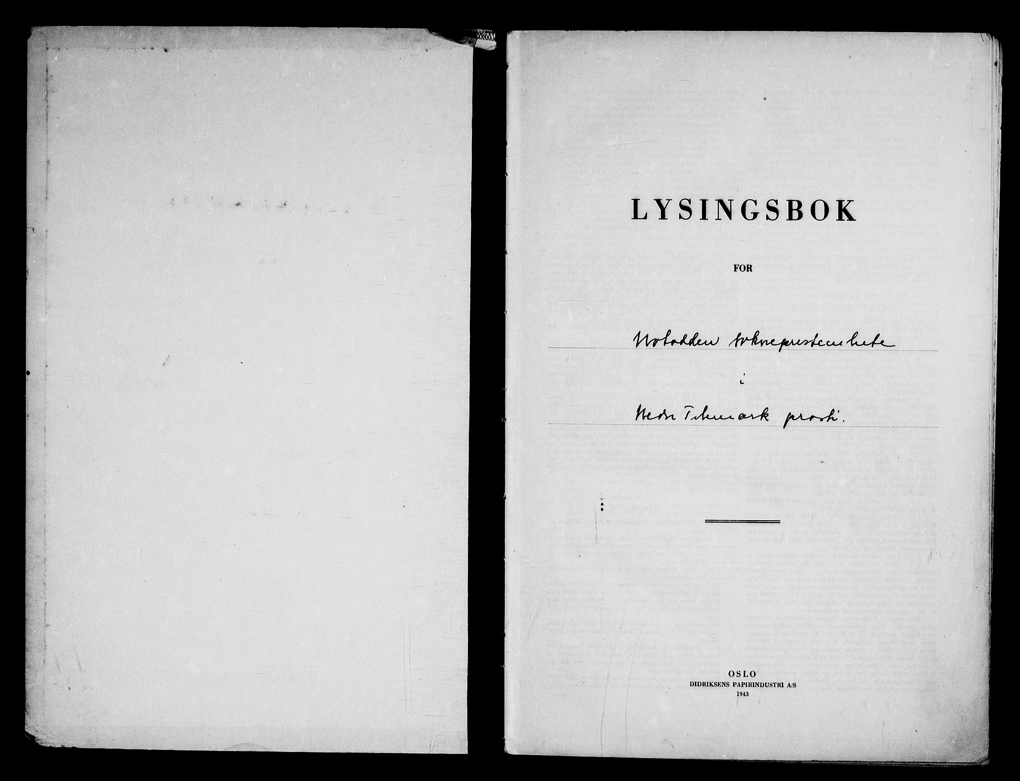 Notodden kirkebøker, SAKO/A-290/H/Ha/L0002: Banns register no. 2, 1946-1958