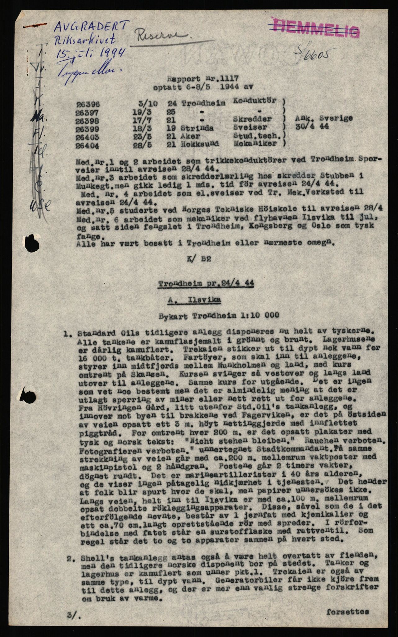 Forsvaret, Forsvarets overkommando II, AV/RA-RAFA-3915/D/Dd/L0008: Minefields. Prohibited Areas. Airfields, 1944, p. 106