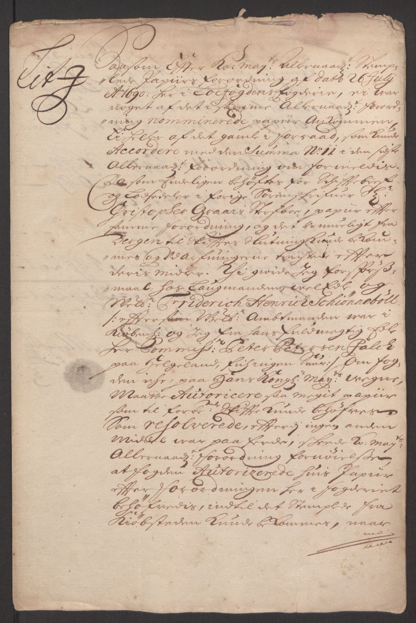 Rentekammeret inntil 1814, Reviderte regnskaper, Fogderegnskap, AV/RA-EA-4092/R67/L4675: Fogderegnskap Vesterålen, Andenes og Lofoten, 1691-1693, p. 86