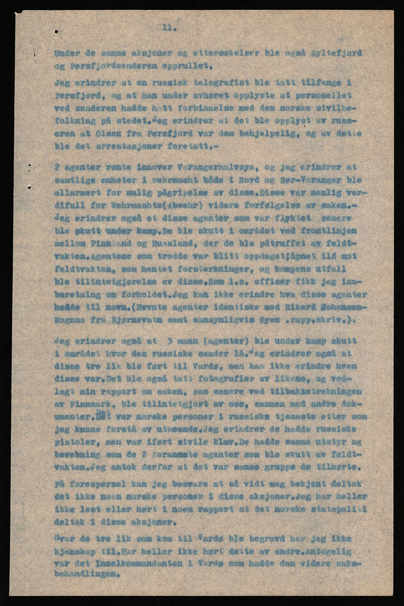 Forsvaret, Forsvarets overkommando II, AV/RA-RAFA-3915/D/Db/L0025: CI Questionaires. Tyske okkupasjonsstyrker i Norge. Tyskere., 1945-1946, p. 355