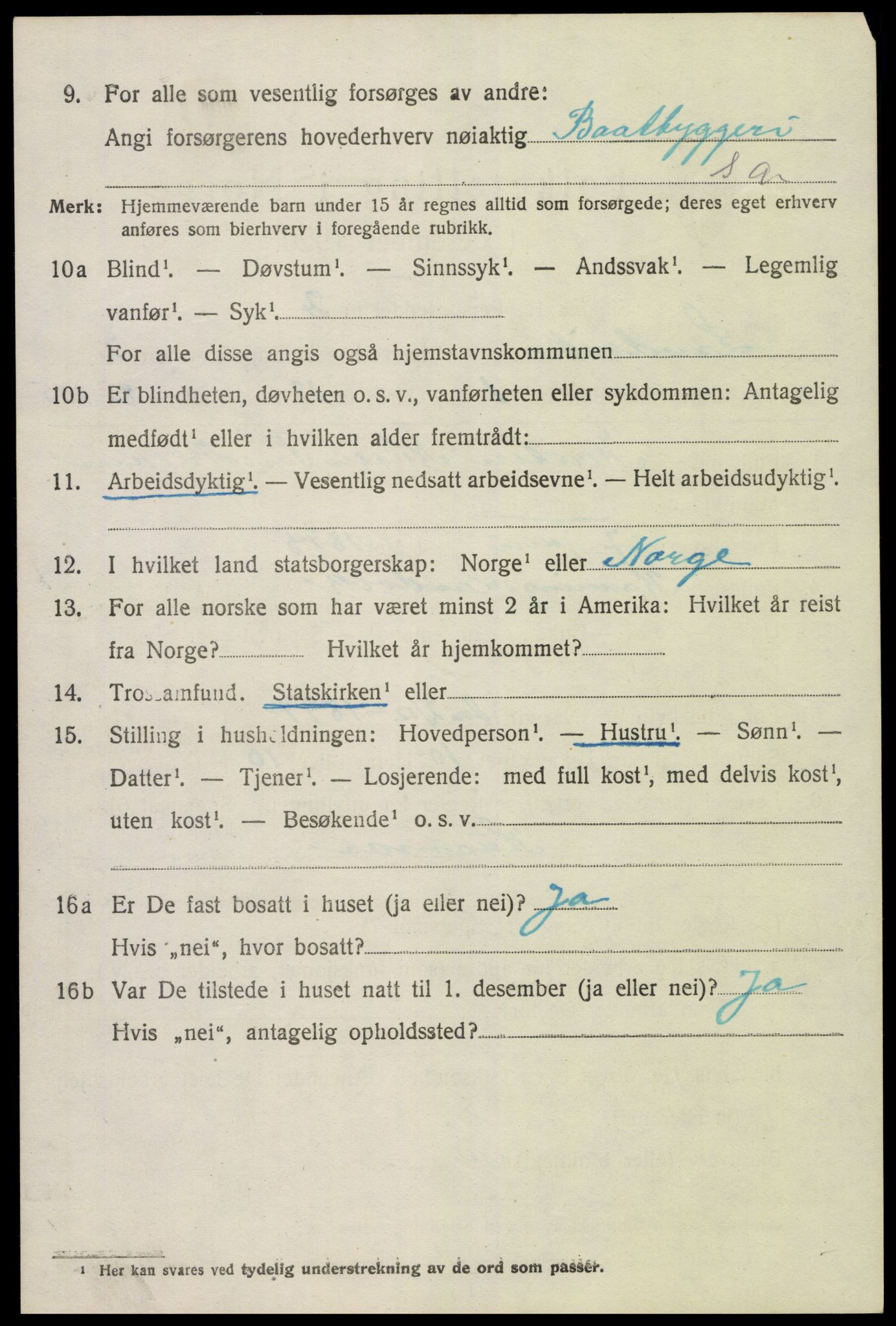 SAK, 1920 census for Landvik, 1920, p. 1775