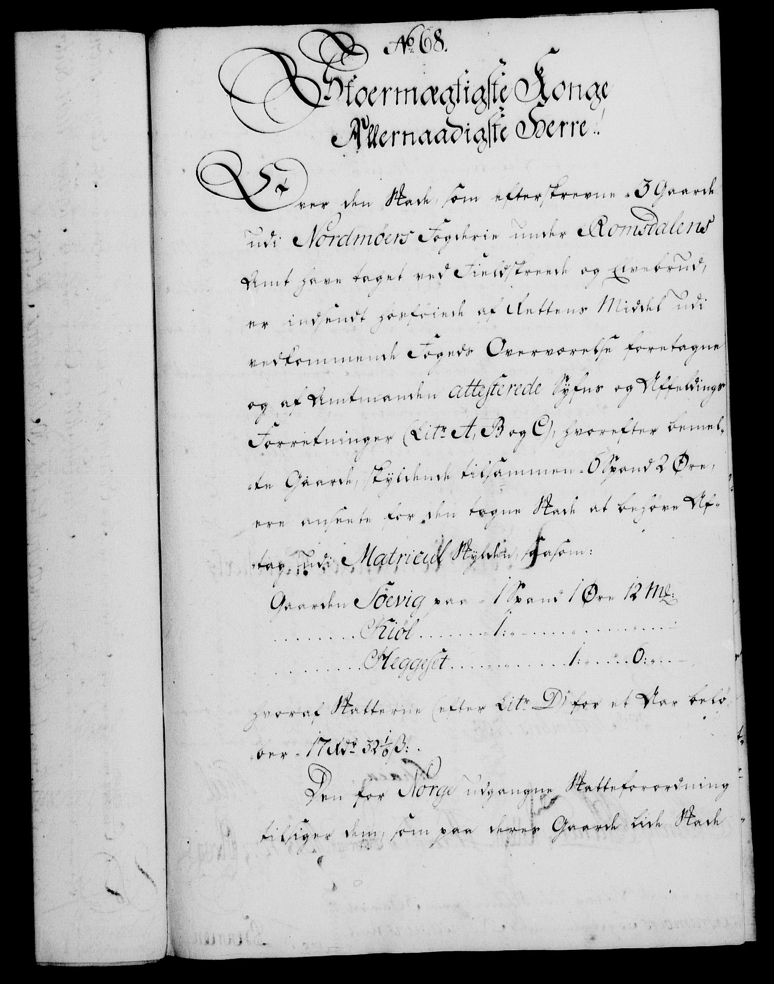 Rentekammeret, Kammerkanselliet, AV/RA-EA-3111/G/Gf/Gfa/L0050: Norsk relasjons- og resolusjonsprotokoll (merket RK 52.50), 1768, p. 303