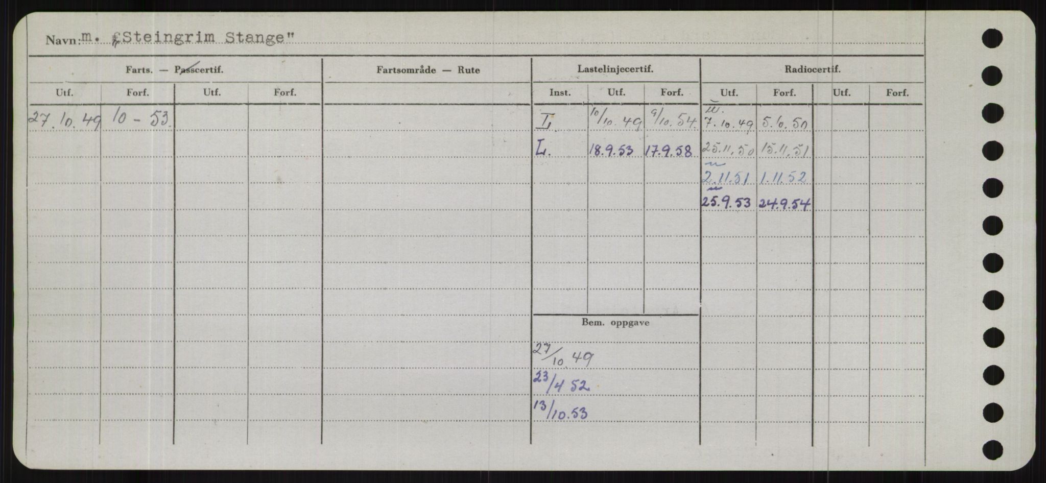 Sjøfartsdirektoratet med forløpere, Skipsmålingen, AV/RA-S-1627/H/Hb/L0004: Fartøy, O-S, p. 448