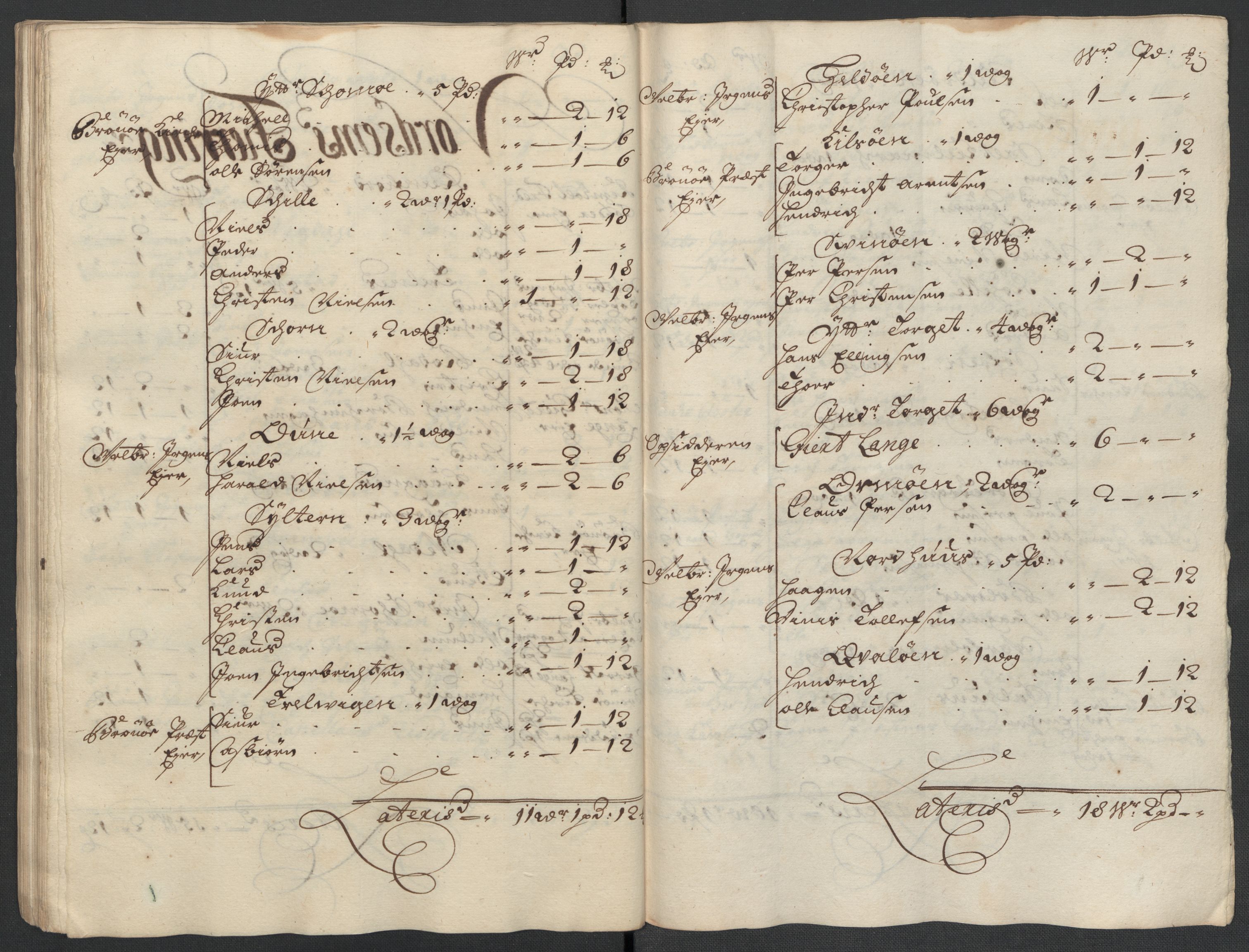 Rentekammeret inntil 1814, Reviderte regnskaper, Fogderegnskap, AV/RA-EA-4092/R65/L4508: Fogderegnskap Helgeland, 1702-1705, p. 182