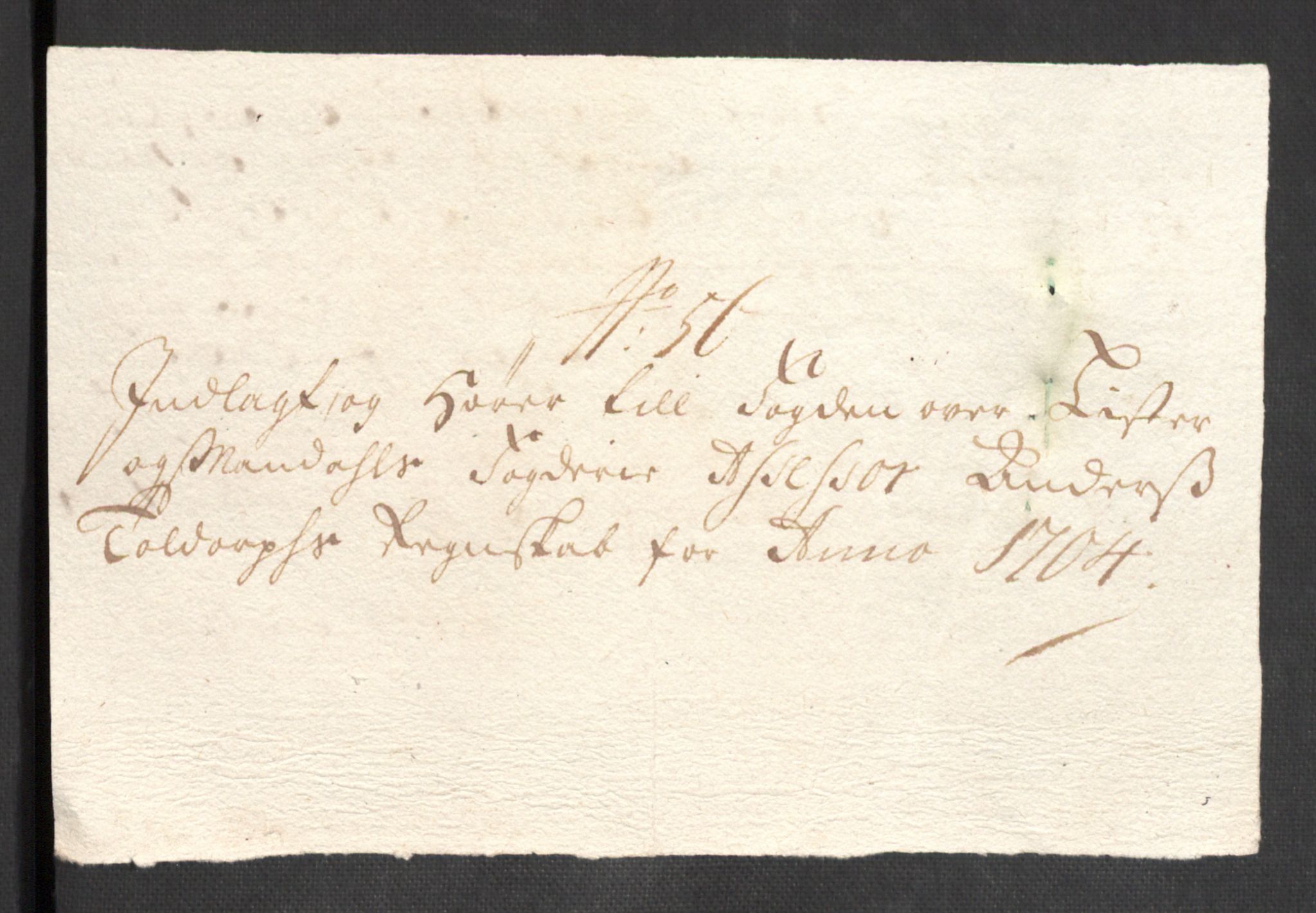 Rentekammeret inntil 1814, Reviderte regnskaper, Fogderegnskap, AV/RA-EA-4092/R43/L2550: Fogderegnskap Lista og Mandal, 1703-1704, p. 436