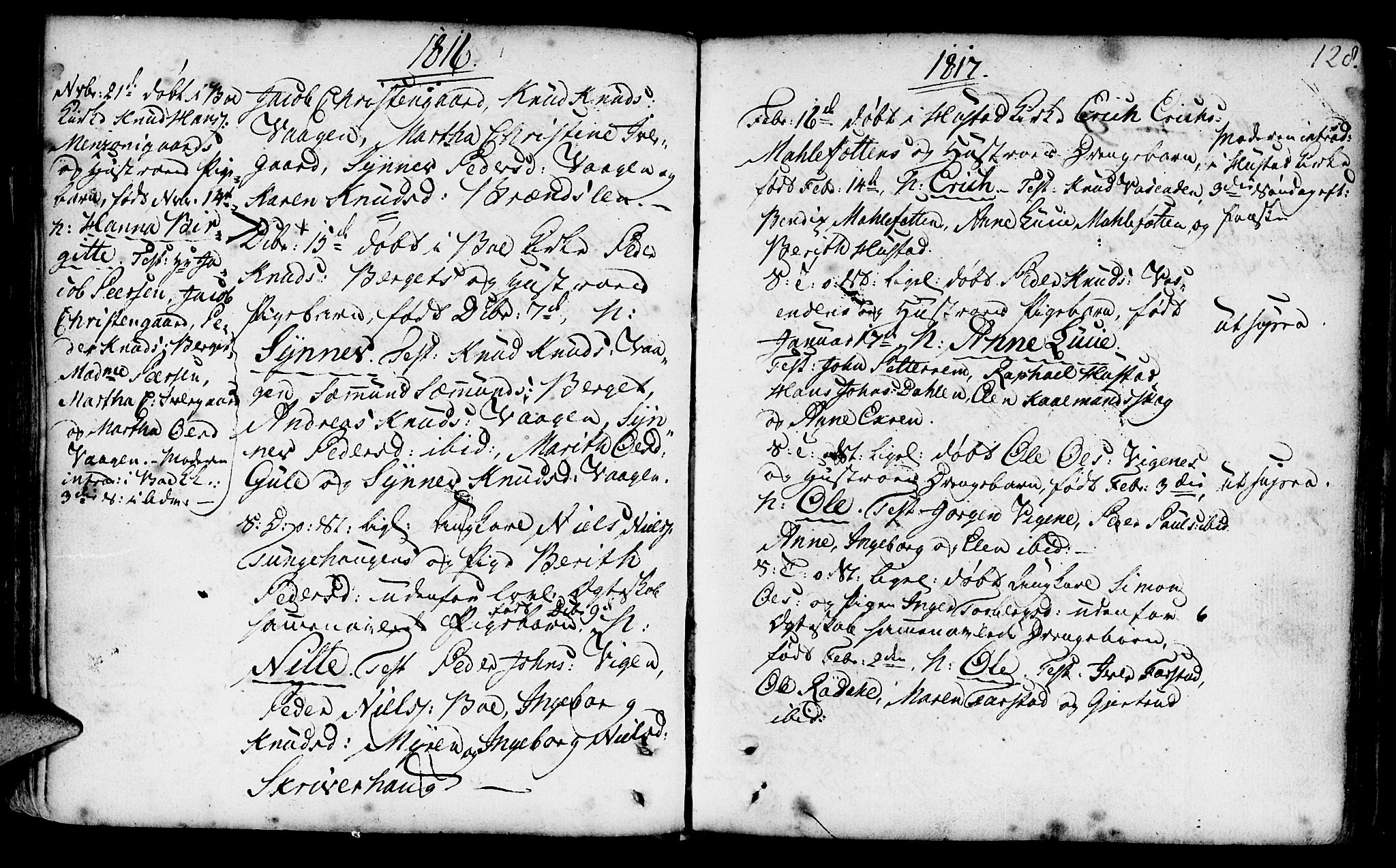 Ministerialprotokoller, klokkerbøker og fødselsregistre - Møre og Romsdal, SAT/A-1454/566/L0761: Parish register (official) no. 566A02 /1, 1767-1817, p. 128