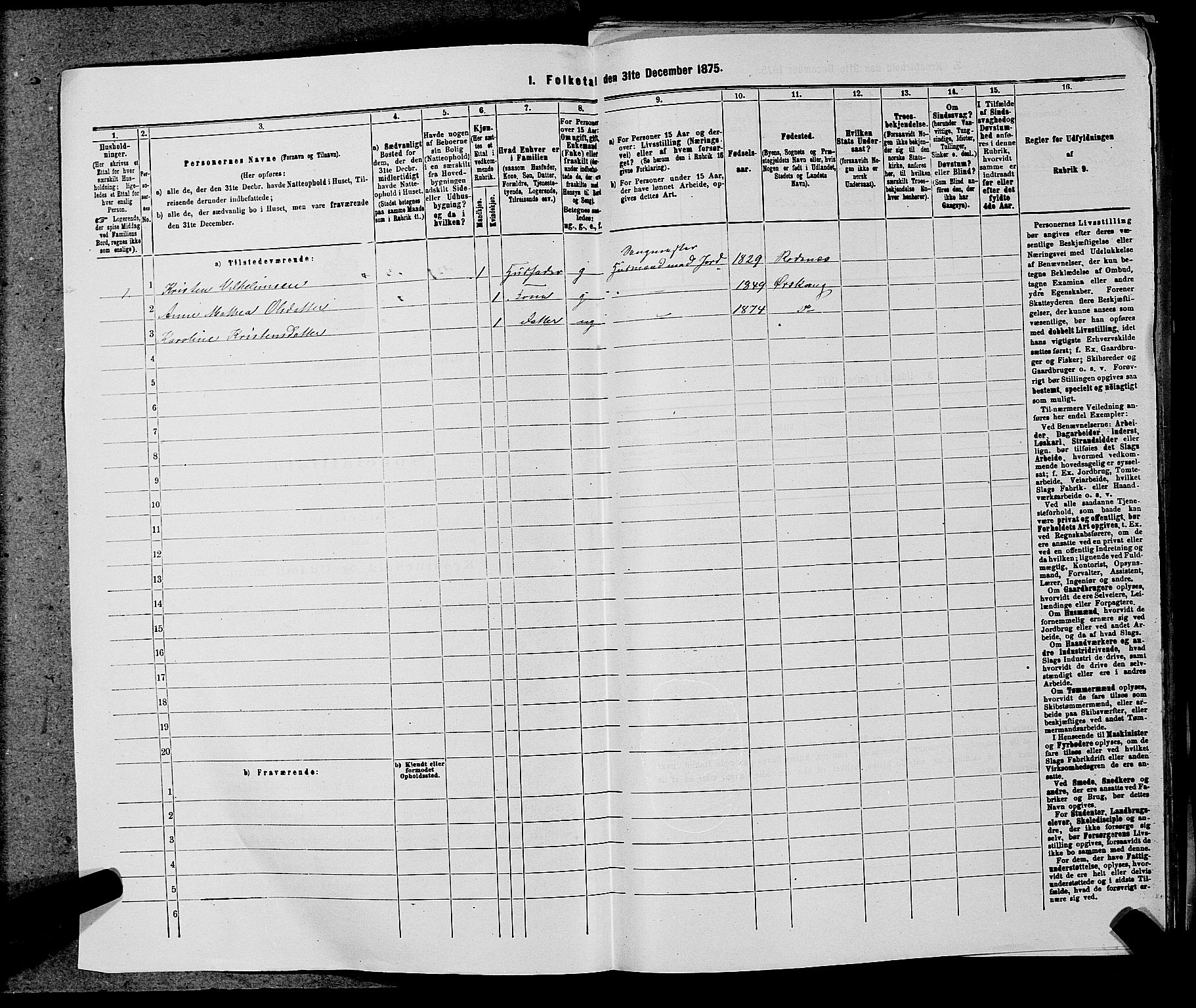 RA, 1875 census for 0231P Skedsmo, 1875, p. 1324