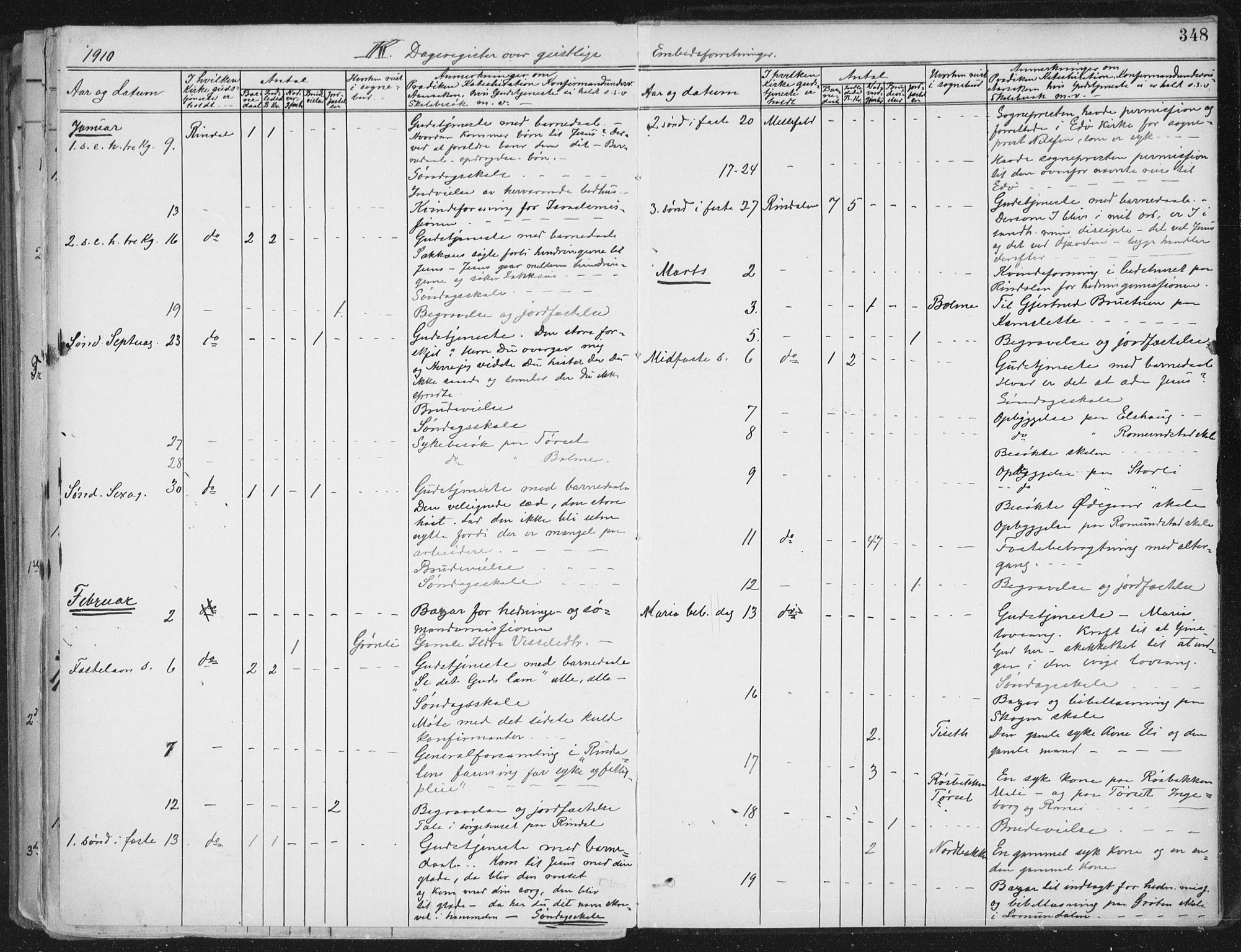 Ministerialprotokoller, klokkerbøker og fødselsregistre - Møre og Romsdal, AV/SAT-A-1454/598/L1072: Parish register (official) no. 598A06, 1896-1910, p. 348