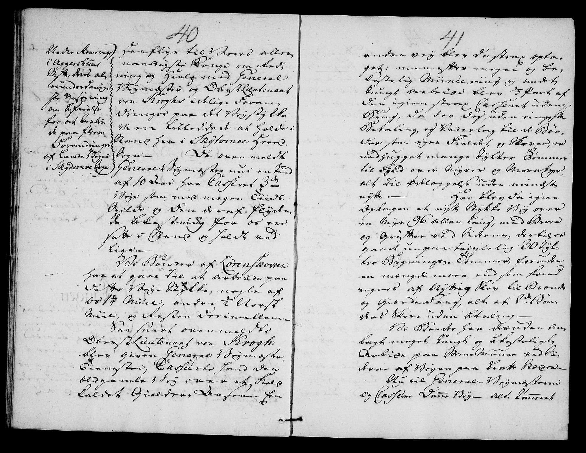 Danske Kanselli, Skapsaker, AV/RA-EA-4061/F/L0113: Skap 16, pakke 36-39, 1634-1778, p. 24