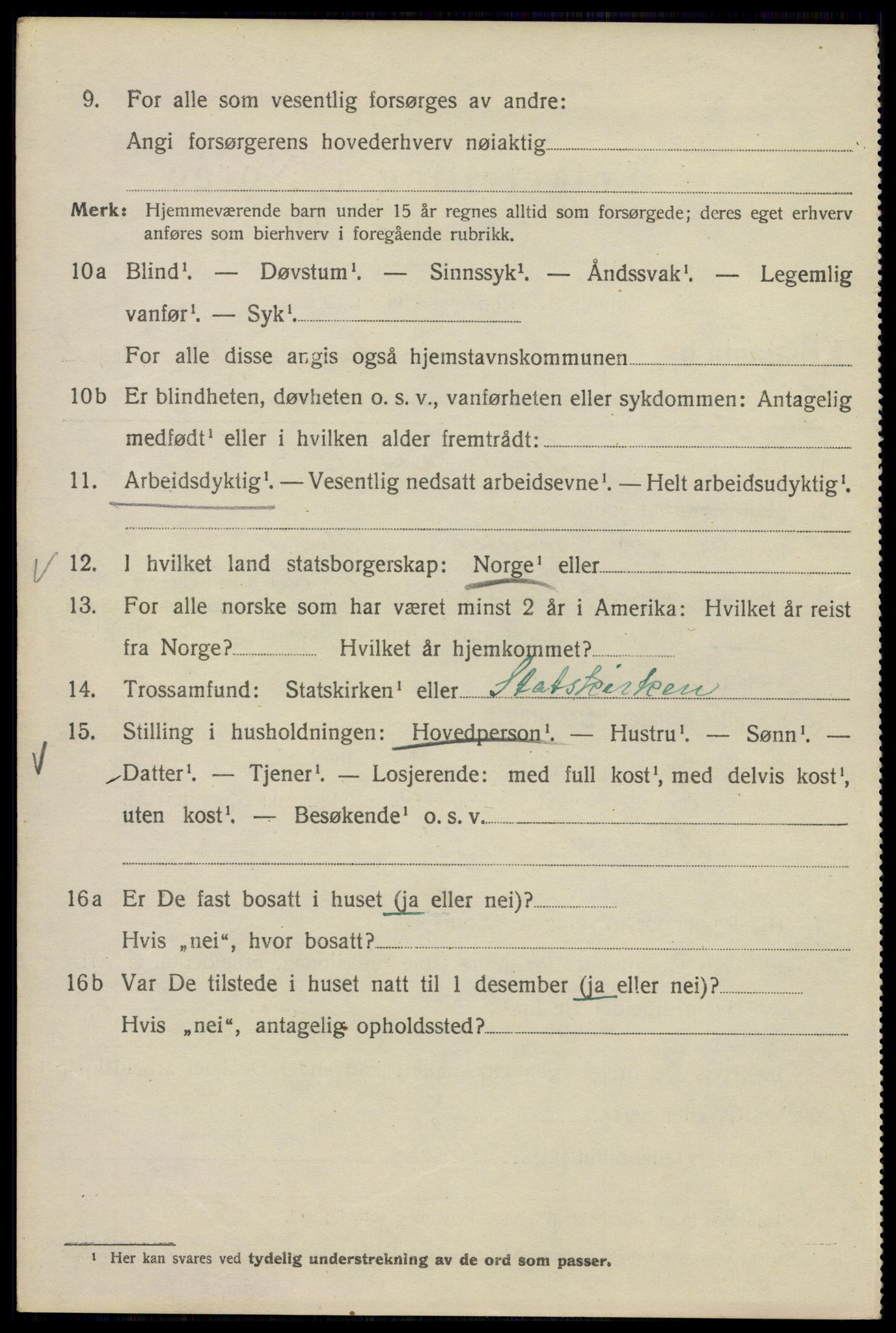 SAO, 1920 census for Kristiania, 1920, p. 542442