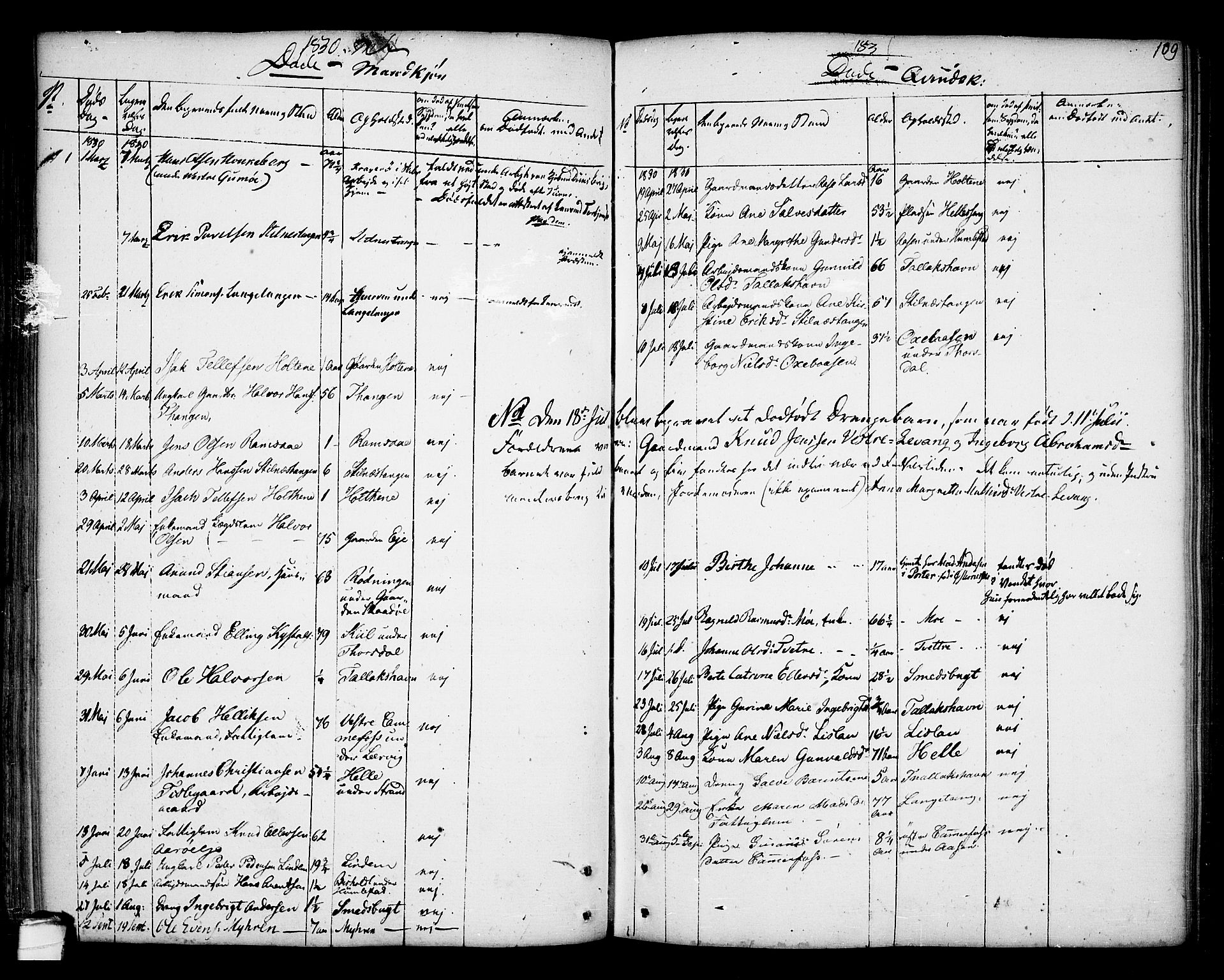 Kragerø kirkebøker, SAKO/A-278/F/Fa/L0002: Parish register (official) no. 2, 1767-1802, p. 109