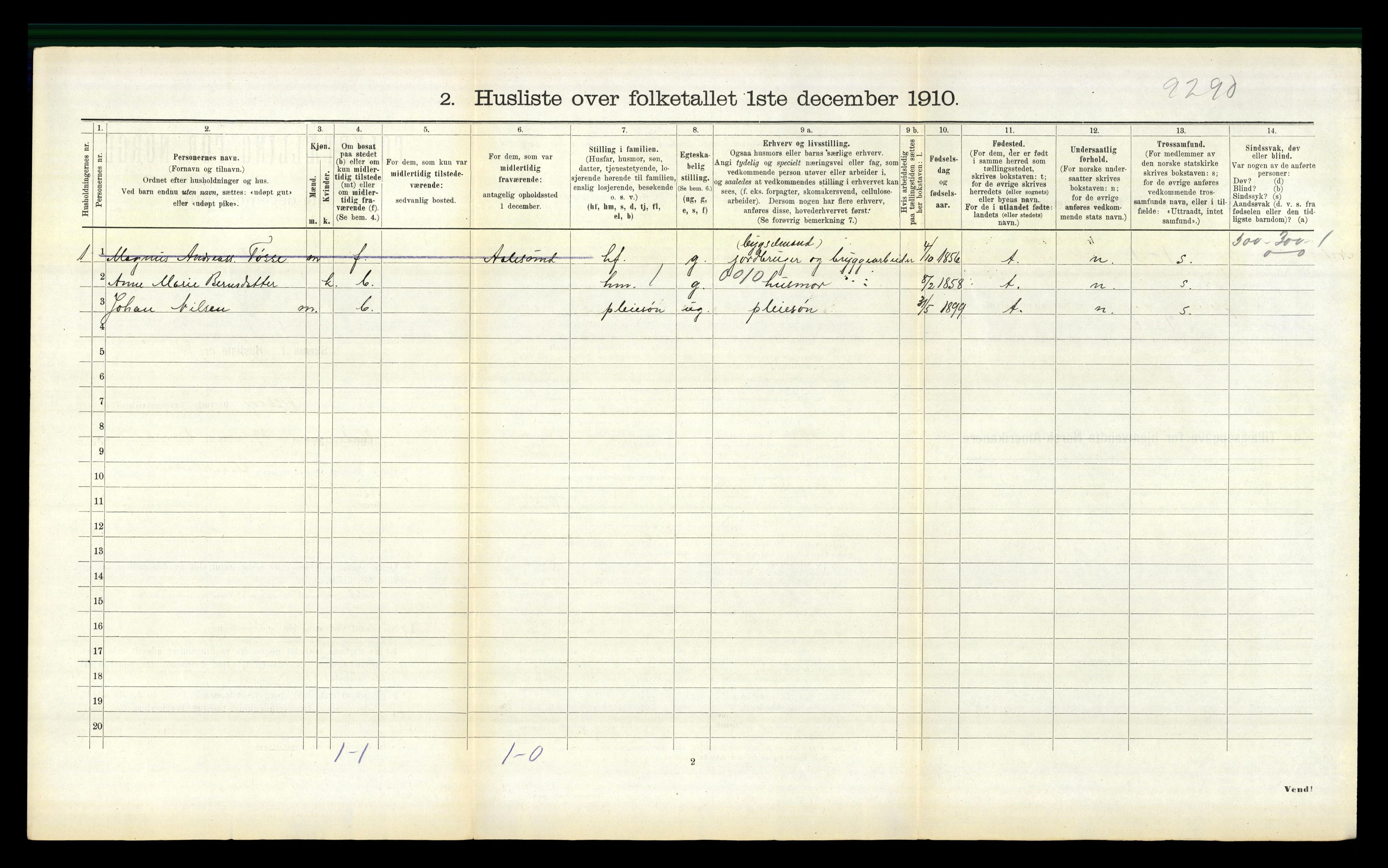 RA, 1910 census for Ørskog, 1910, p. 514