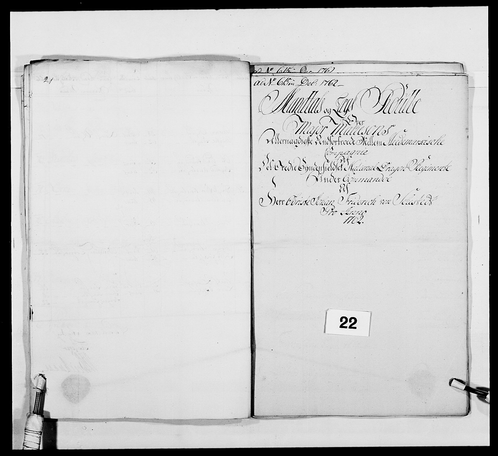 Kommanderende general (KG I) med Det norske krigsdirektorium, AV/RA-EA-5419/E/Ea/L0479b: 3. Sønnafjelske dragonregiment, 1761-1763, p. 183