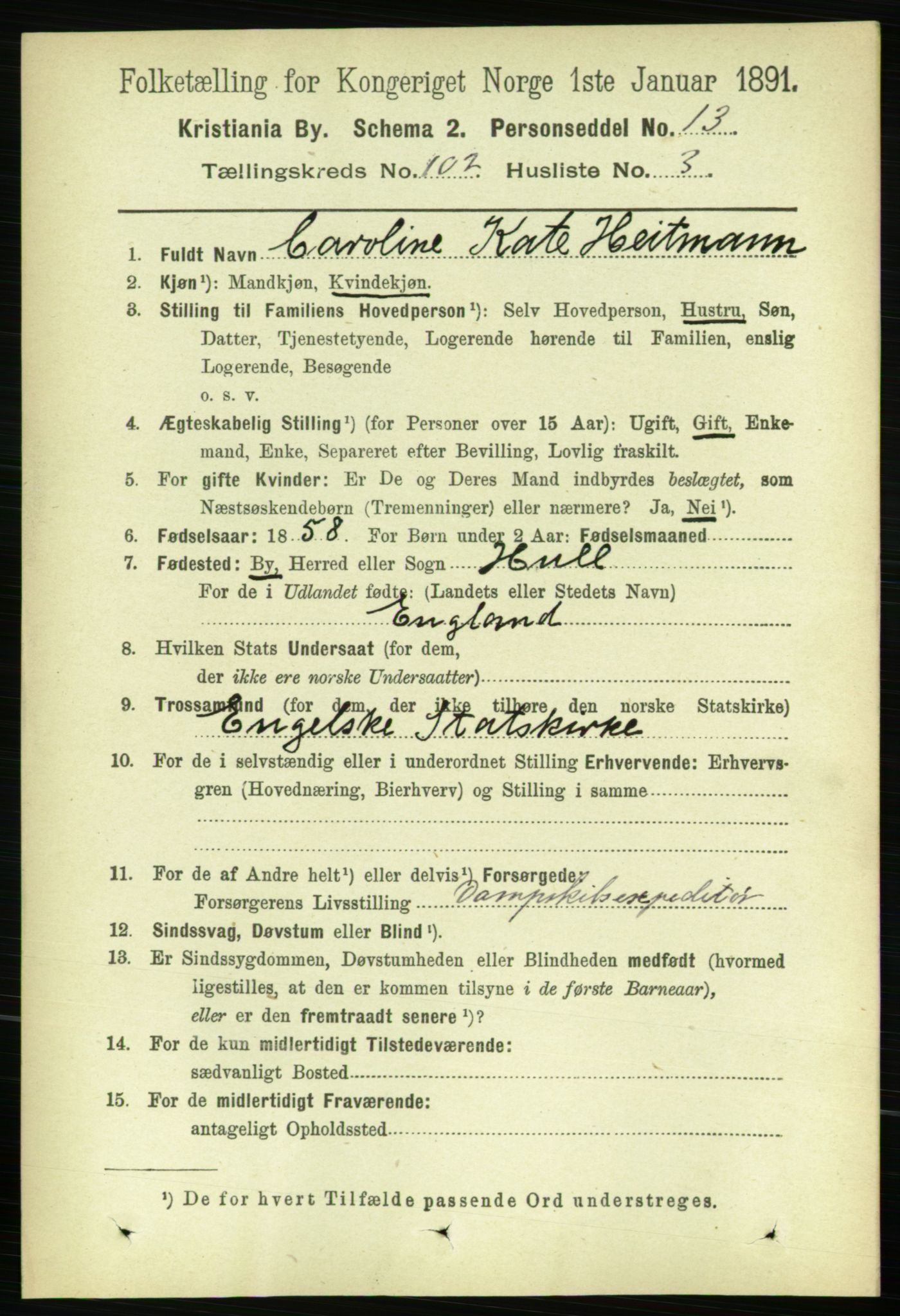 RA, 1891 census for 0301 Kristiania, 1891, p. 50702