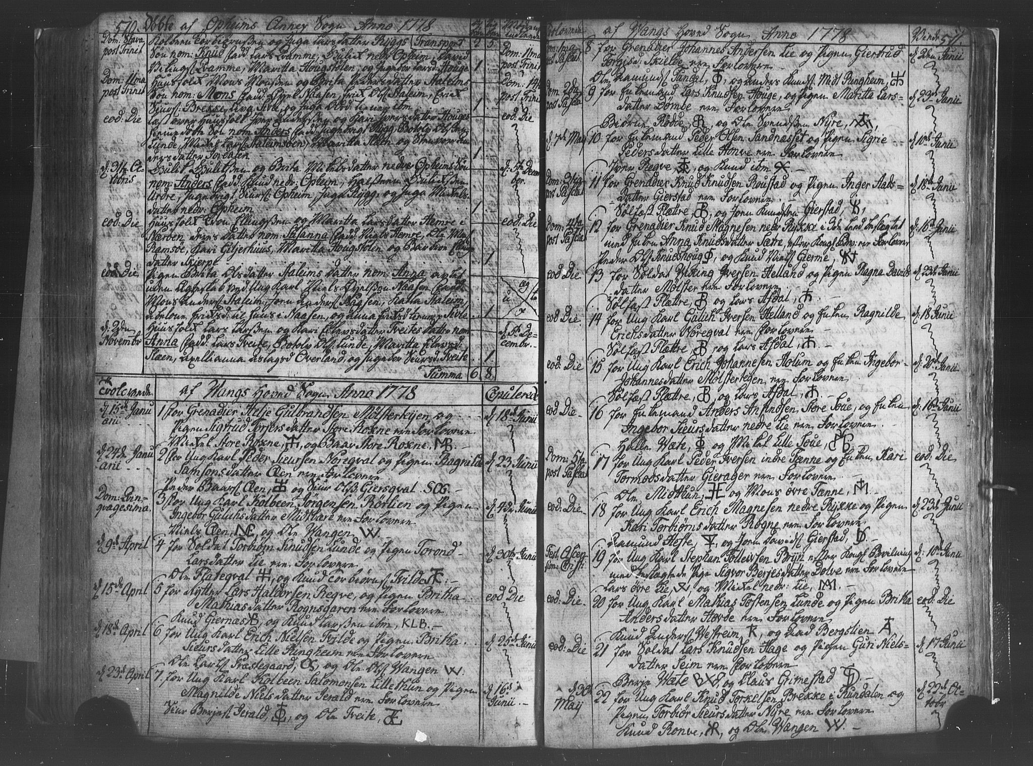 Voss sokneprestembete, SAB/A-79001/H/Haa: Parish register (official) no. A 8, 1752-1780, p. 510-511