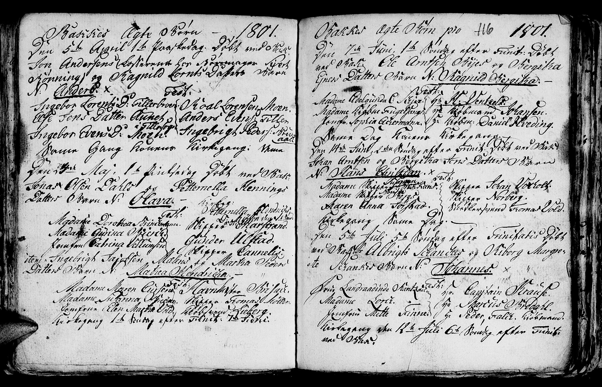 Ministerialprotokoller, klokkerbøker og fødselsregistre - Sør-Trøndelag, SAT/A-1456/604/L0218: Parish register (copy) no. 604C01, 1754-1819, p. 116