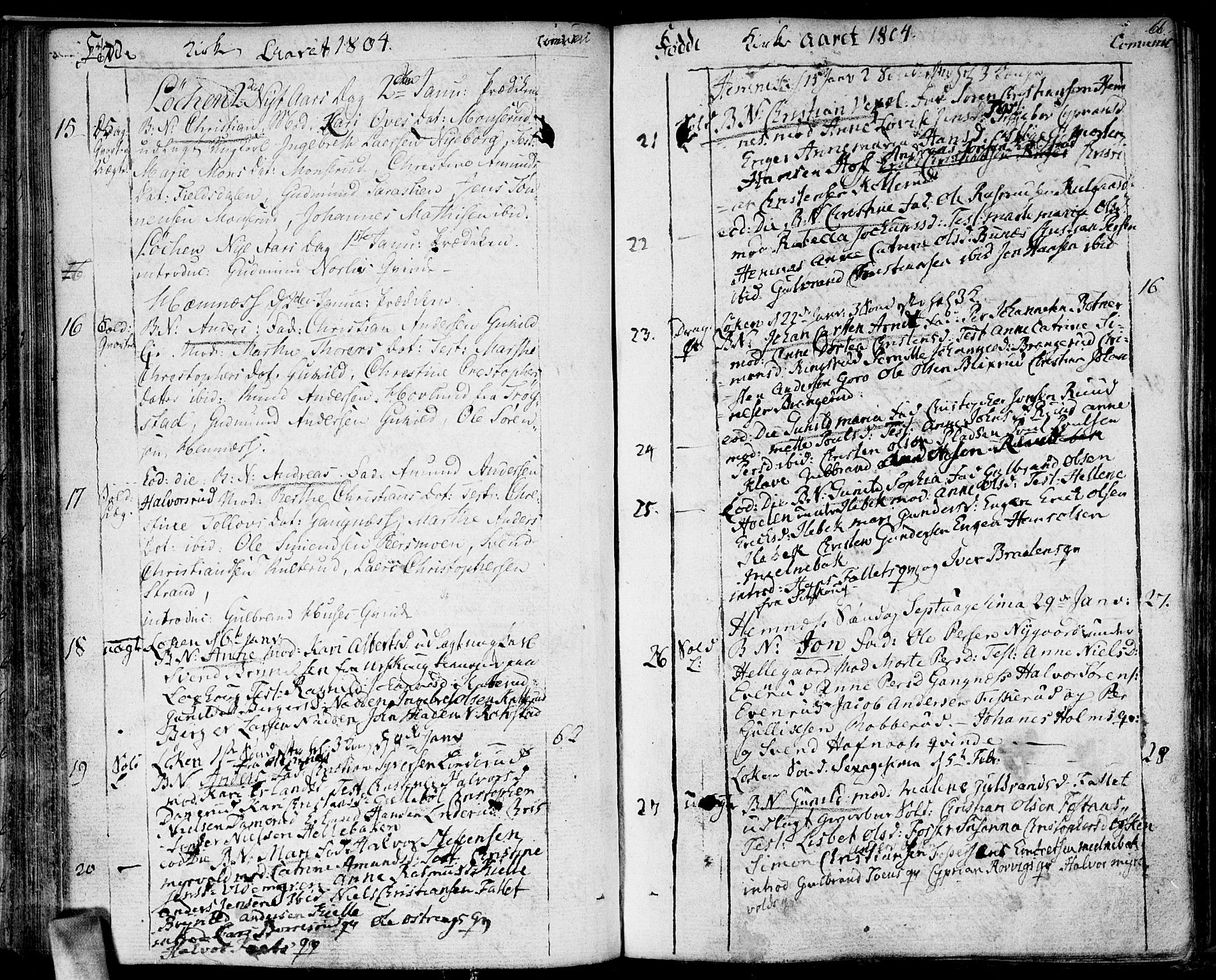 Høland prestekontor Kirkebøker, AV/SAO-A-10346a/F/Fa/L0006: Parish register (official) no. I 6, 1794-1814, p. 66