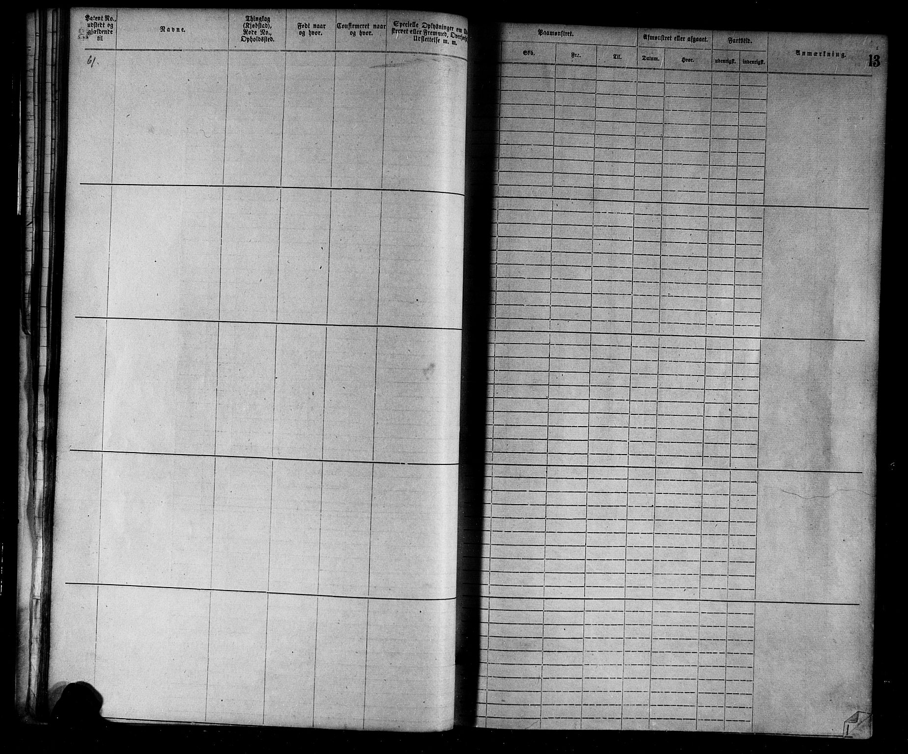 Flekkefjord mønstringskrets, SAK/2031-0018/F/Fa/L0002: Annotasjonsrulle nr 1-1920 med register, N-2, 1870-1891, p. 33