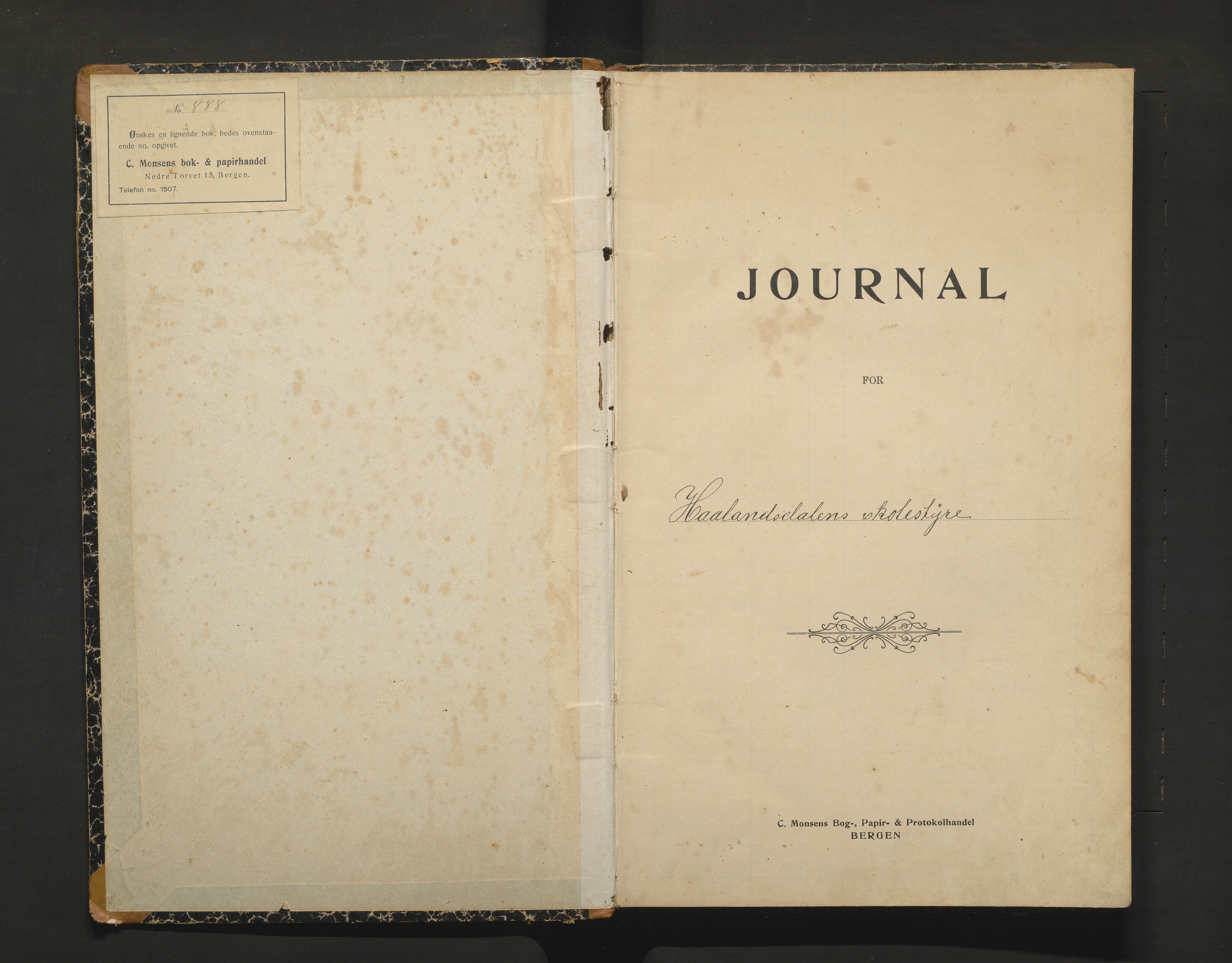 Hålandsdalen kommune. Skulestyret, IKAH/1239-211/C/Ca/L0002: Postjournal for Hålandsdalen skulestyre, 1911-1914