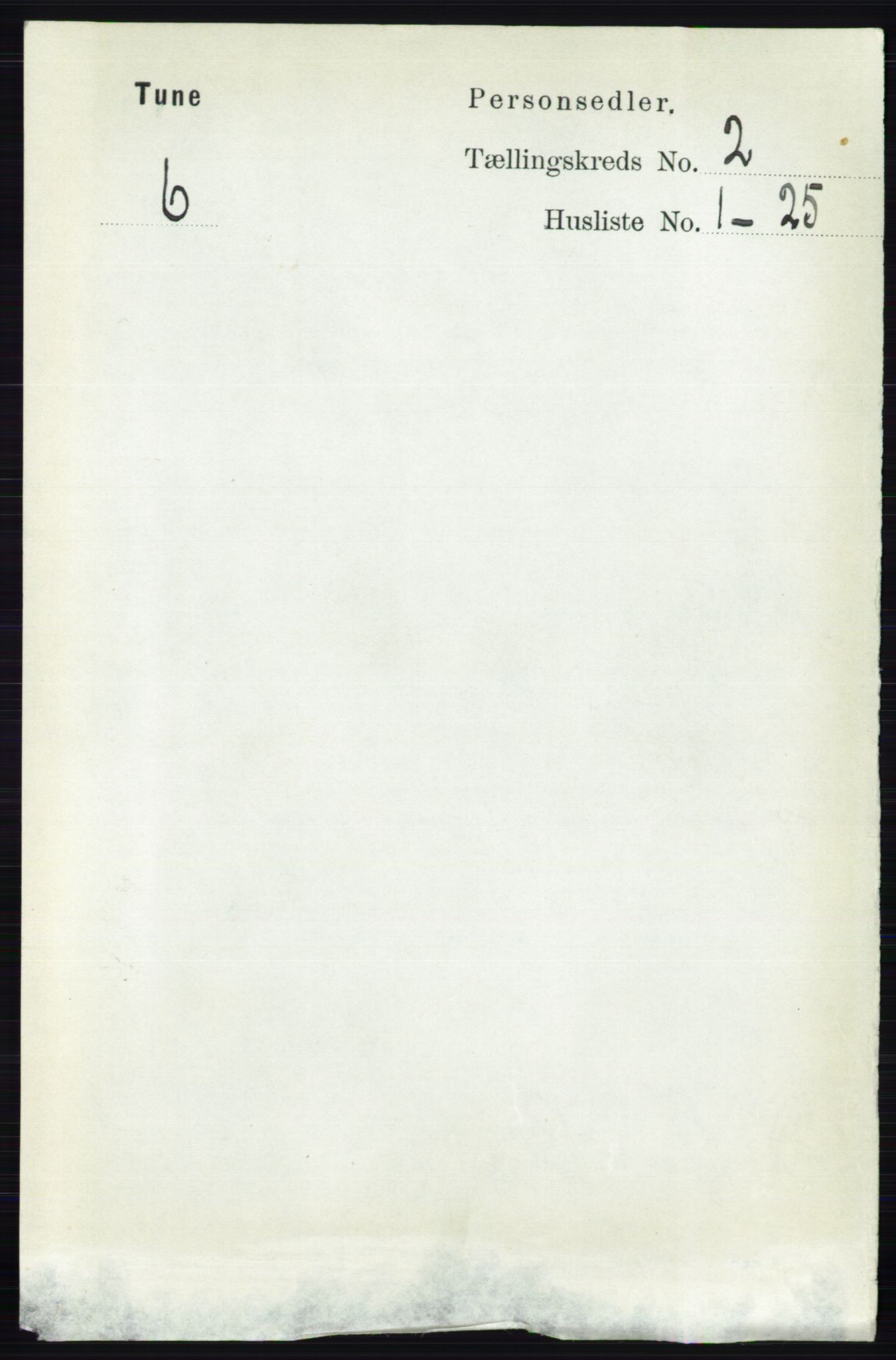 RA, 1891 census for 0130 Tune, 1891, p. 740