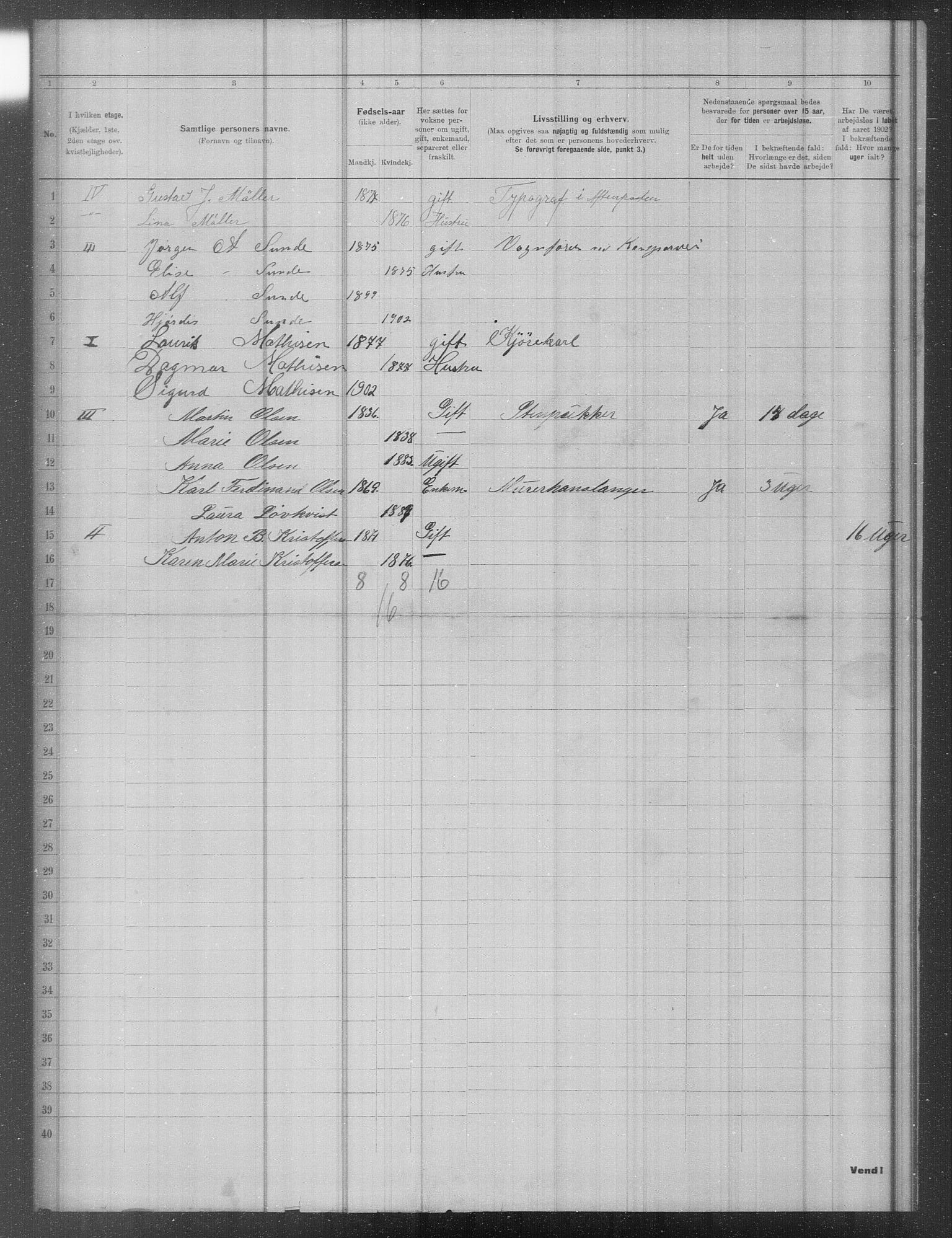 OBA, Municipal Census 1902 for Kristiania, 1902, p. 12469