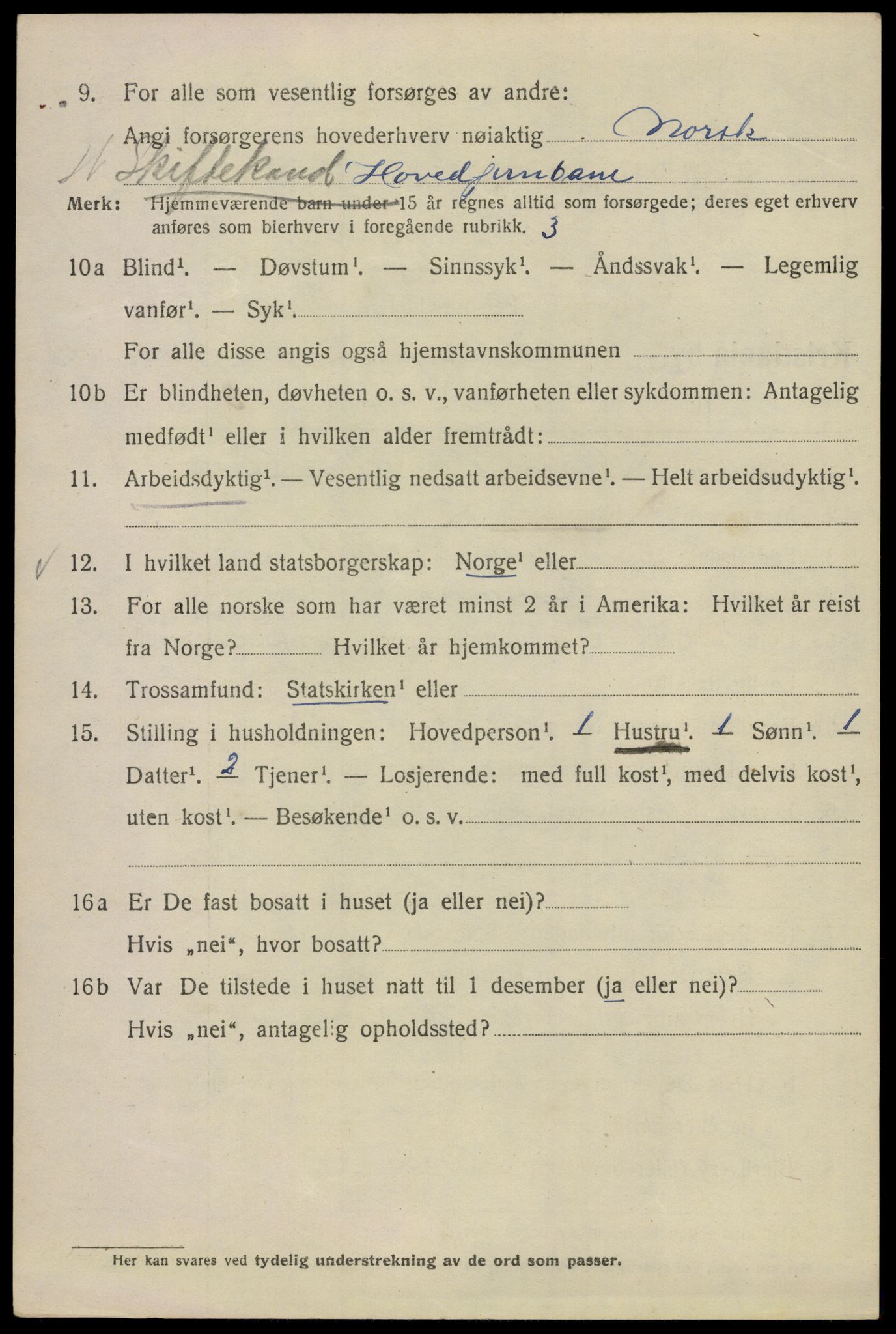 SAO, 1920 census for Kristiania, 1920, p. 499170