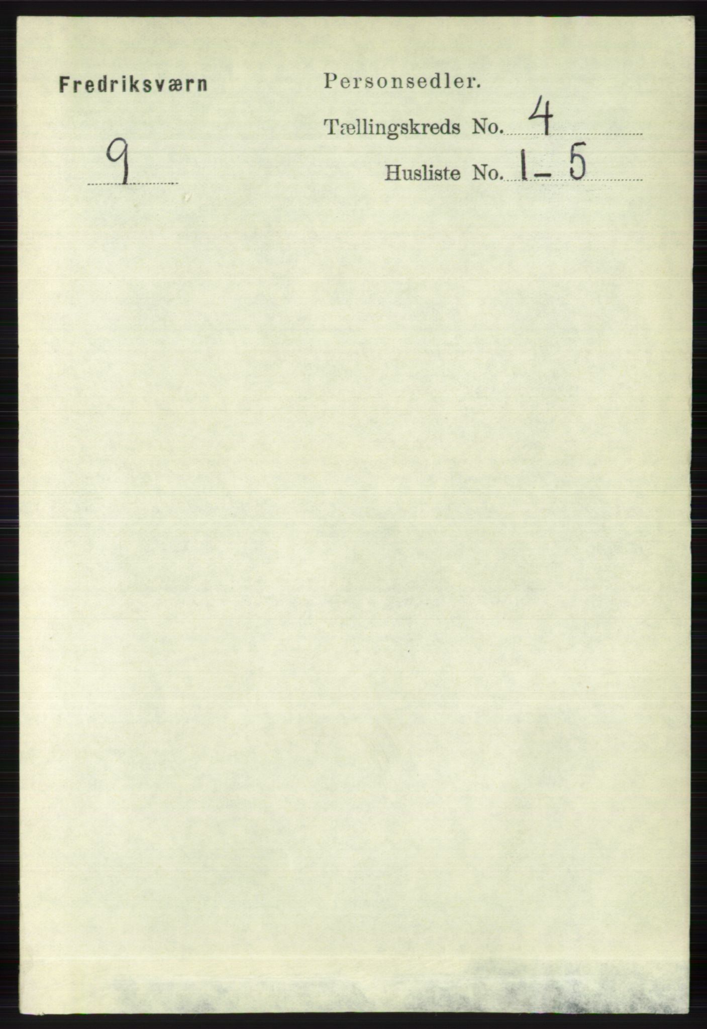 RA, 1891 census for 0798 Fredriksvern, 1891, p. 711