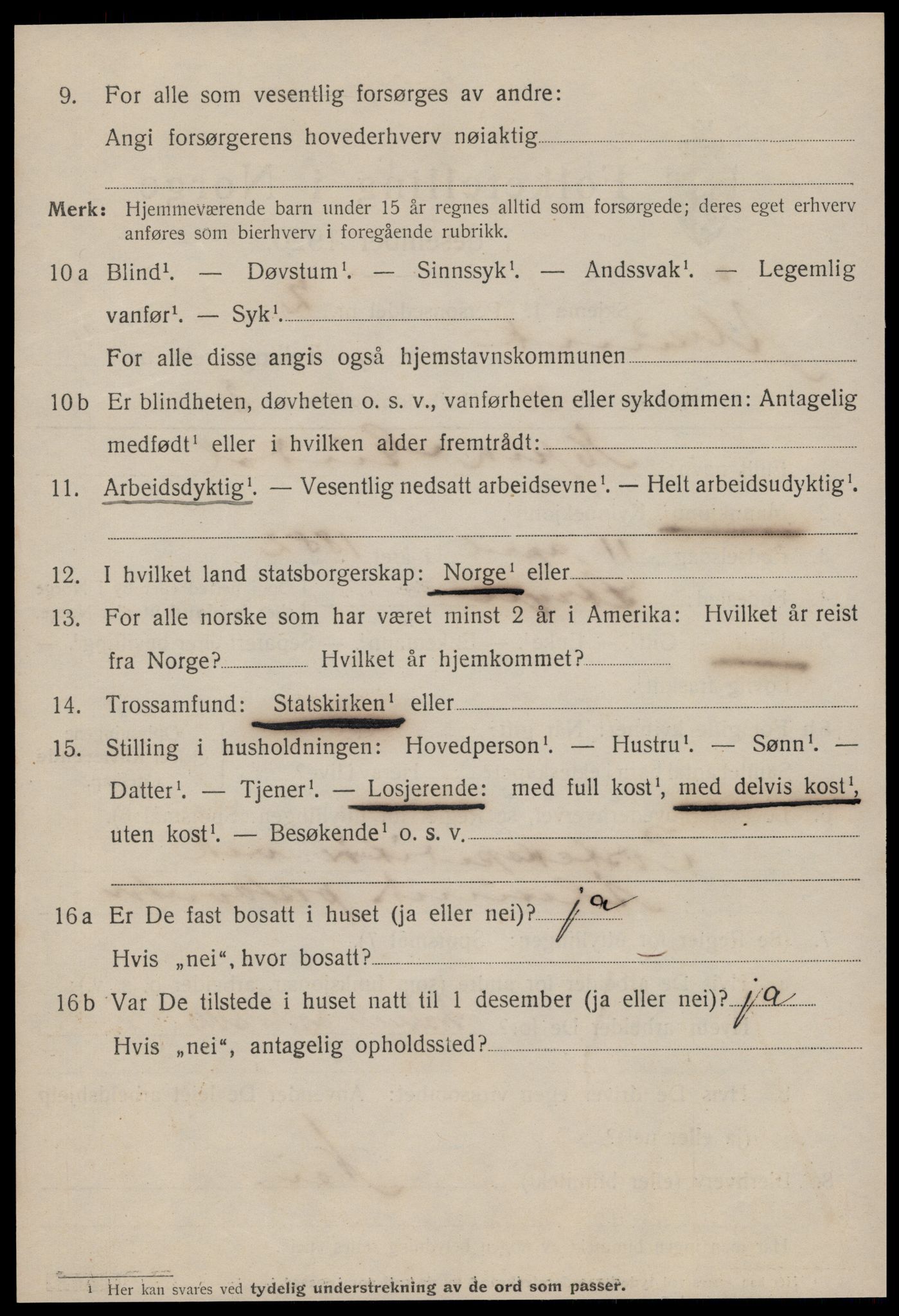 SAT, 1920 census for Ålesund, 1920, p. 23831