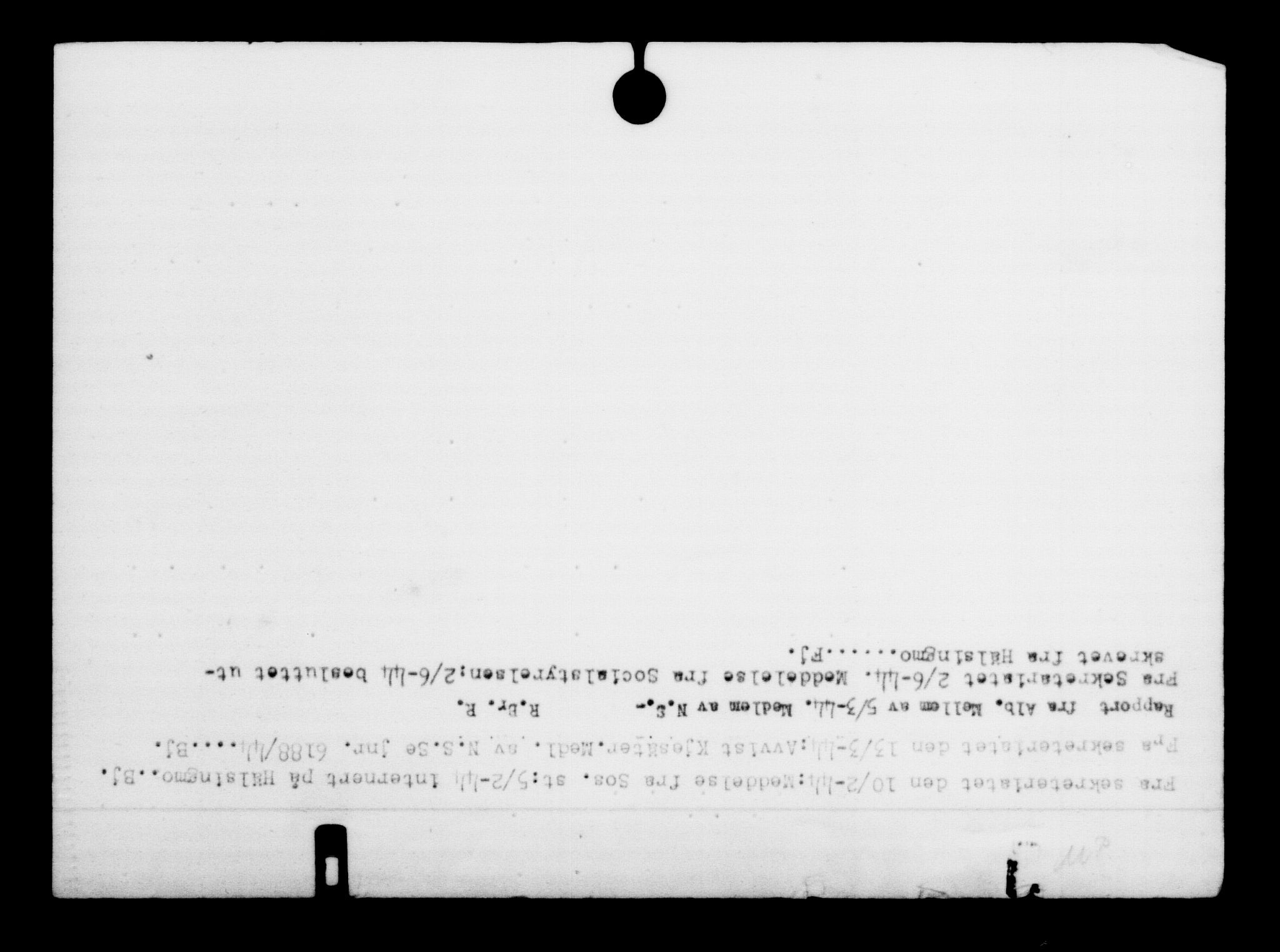 Utenriksstasjonene, Legasjonen i Stockholm, Flyktningkontoret, AV/RA-S-6753/V/Va/L0010: Kjesäterkartoteket, flyktninger med registreringsnr. 22000-25314, 1940-1945, p. 1477