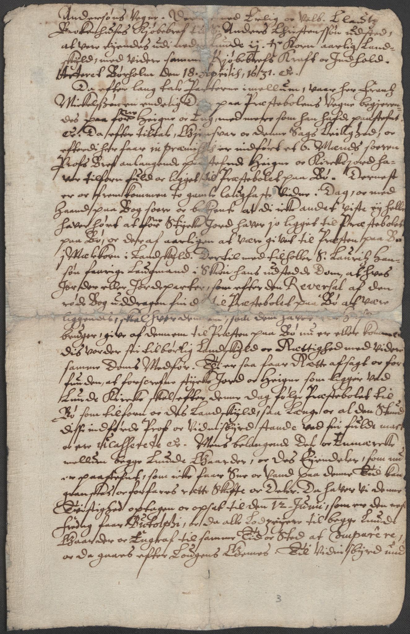 Riksarkivets diplomsamling, AV/RA-EA-5965/F15/L0027: Prestearkiv - Telemark, 1587-1738, p. 52