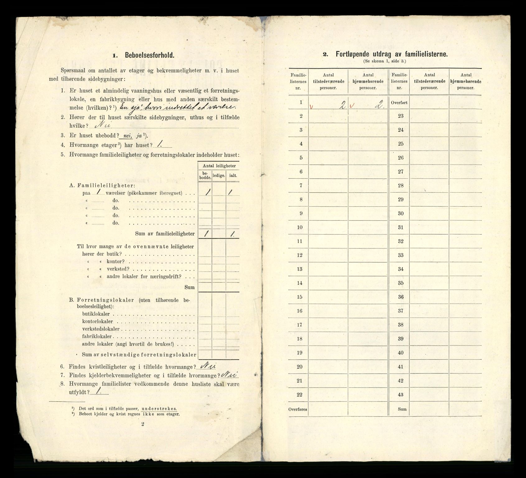 RA, 1910 census for Vadsø, 1910, p. 22