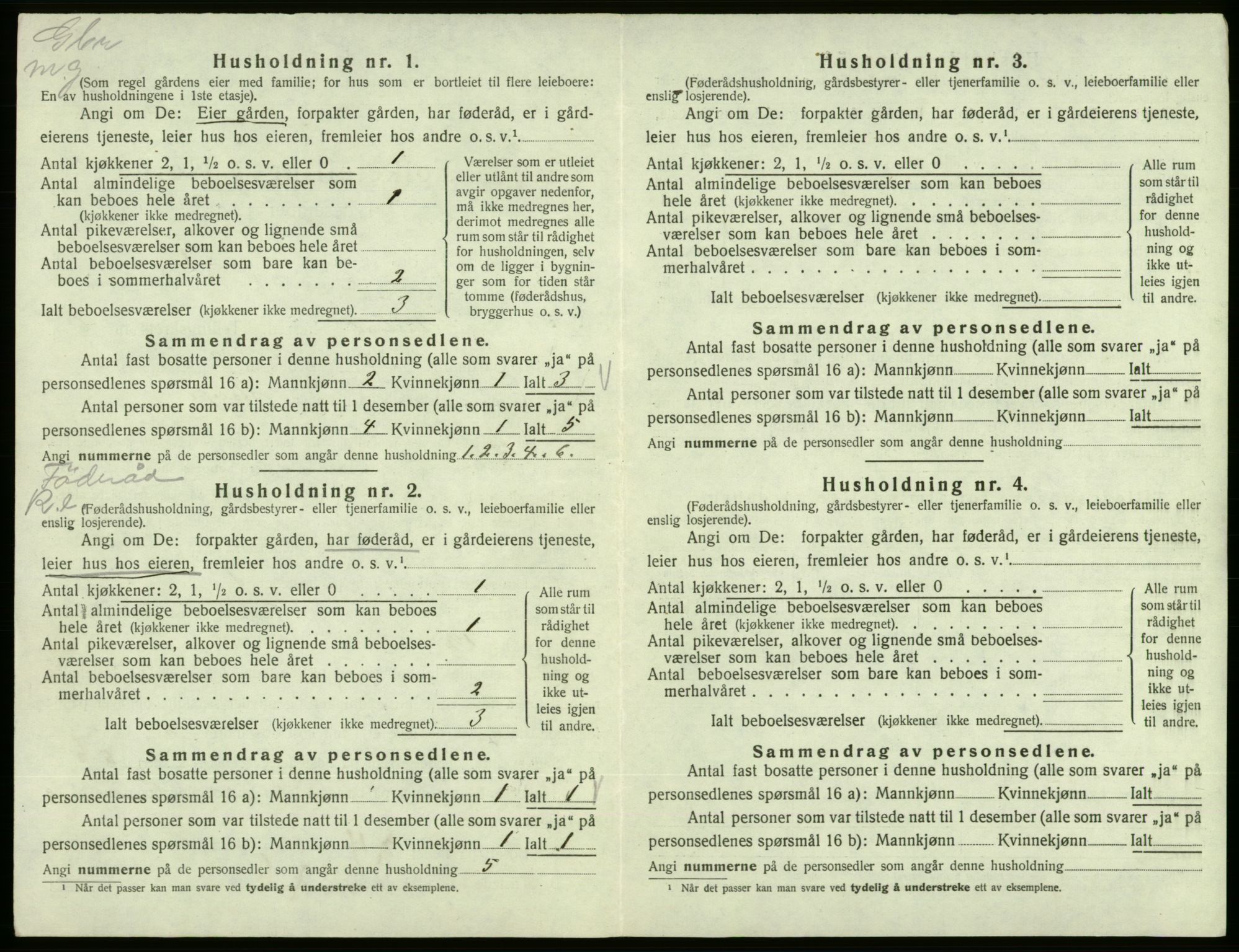 SAB, 1920 census for Vikebygd, 1920, p. 366