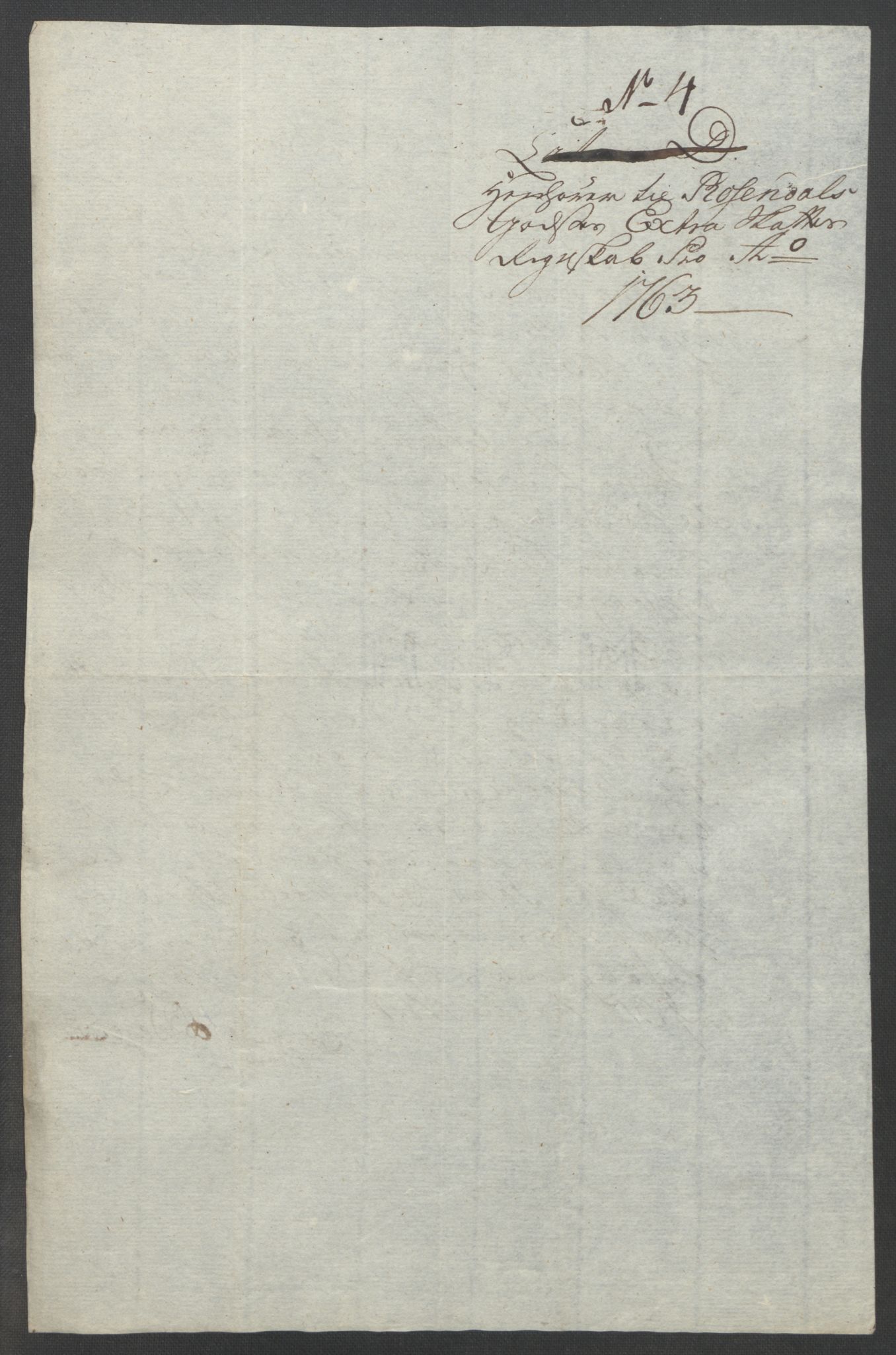 Rentekammeret inntil 1814, Reviderte regnskaper, Fogderegnskap, AV/RA-EA-4092/R49/L3157: Ekstraskatten Rosendal Baroni, 1762-1772, p. 50