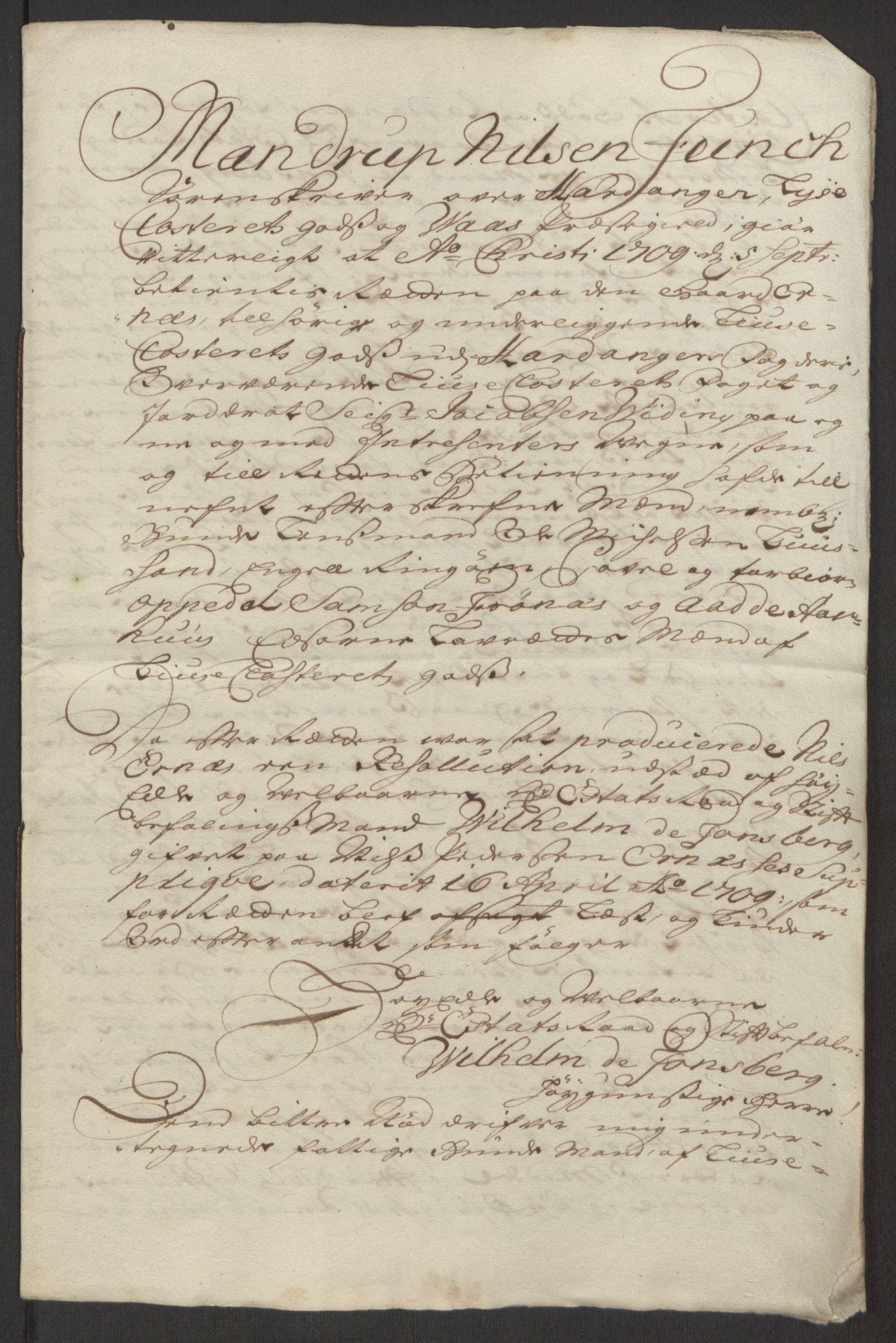 Rentekammeret inntil 1814, Reviderte regnskaper, Fogderegnskap, RA/EA-4092/R50/L3159: Fogderegnskap Lyse kloster, 1691-1709, p. 312