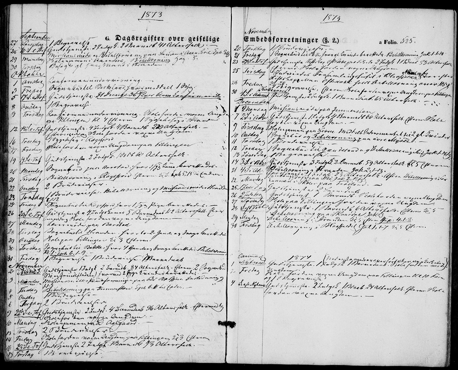 Sokndal sokneprestkontor, SAST/A-101808: Parish register (official) no. A 9, 1857-1874, p. 525