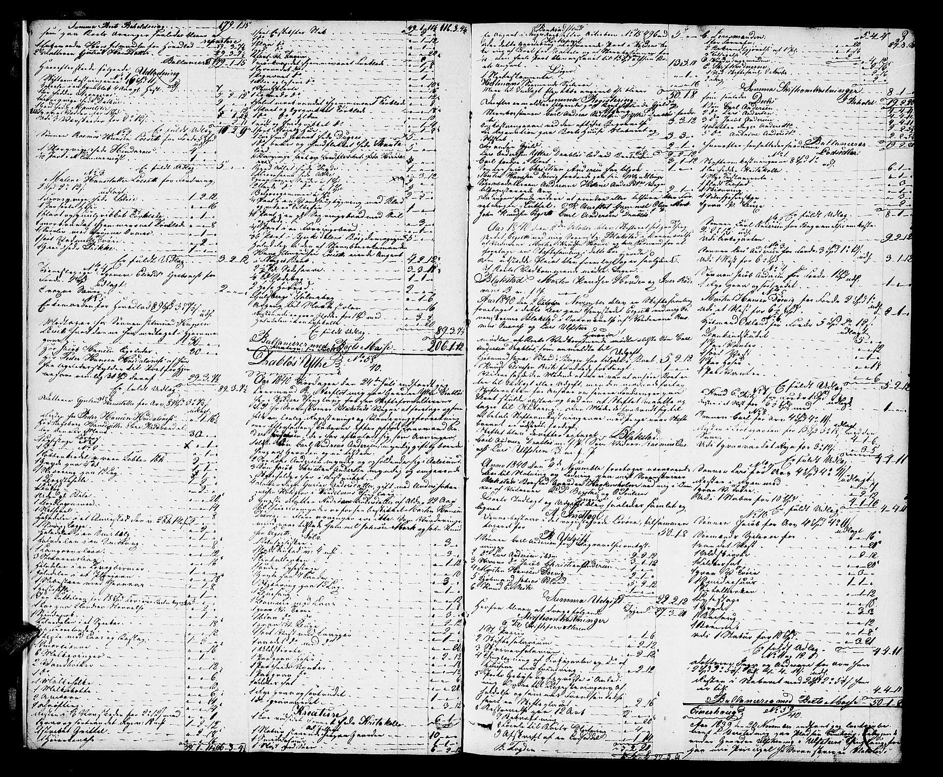 Søre Sunnmøre sorenskriveri, AV/SAT-A-4122/1/3/3A/L0014: Skifte- / Skifteutloddings- / Skifteslutningsprotokollar, 1840-1845, p. 2b-3a