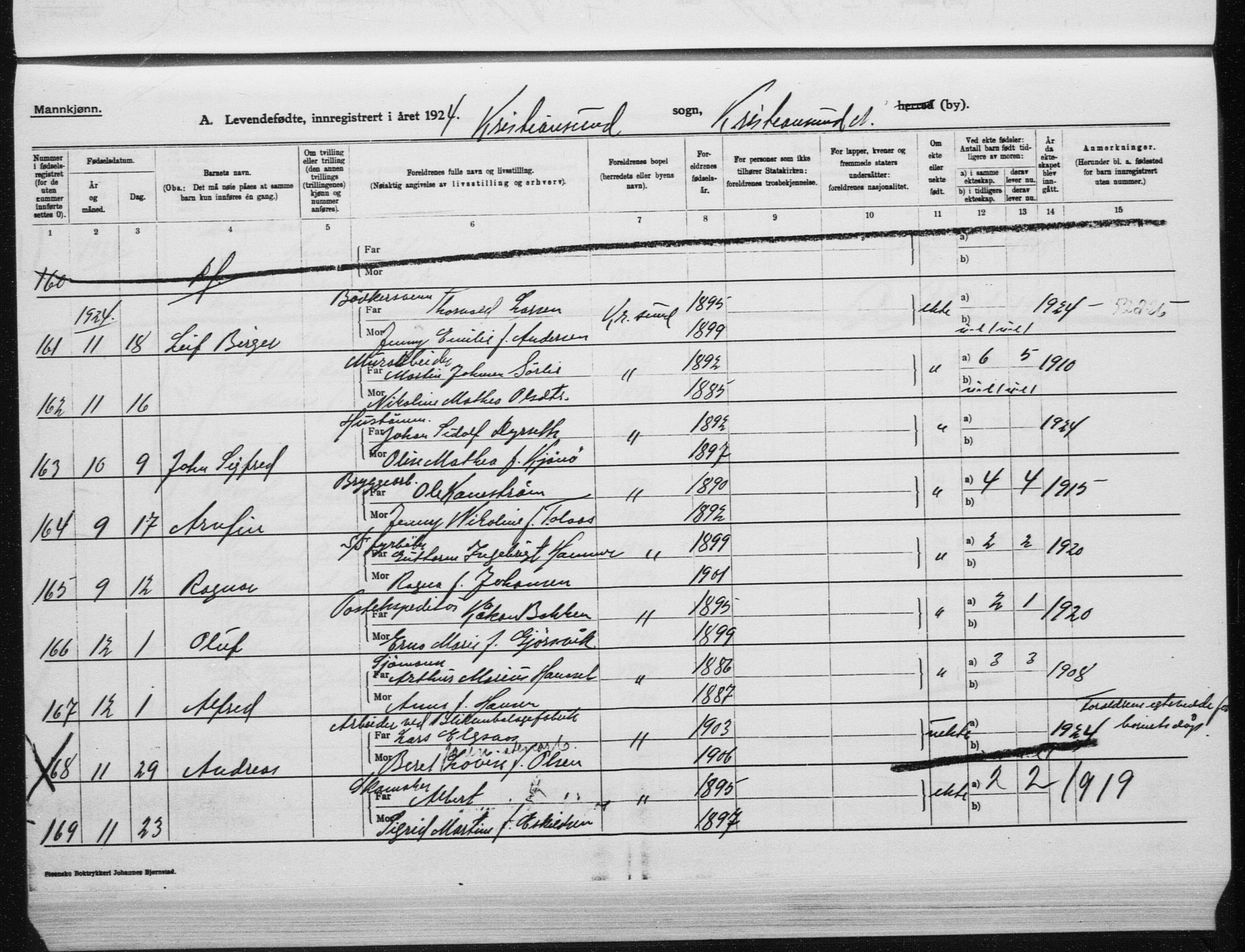 Ministerialprotokoller, klokkerbøker og fødselsregistre - Møre og Romsdal, SAT/A-1454/572/L0864: Parish register (official) no. 572D08, 1921-1935