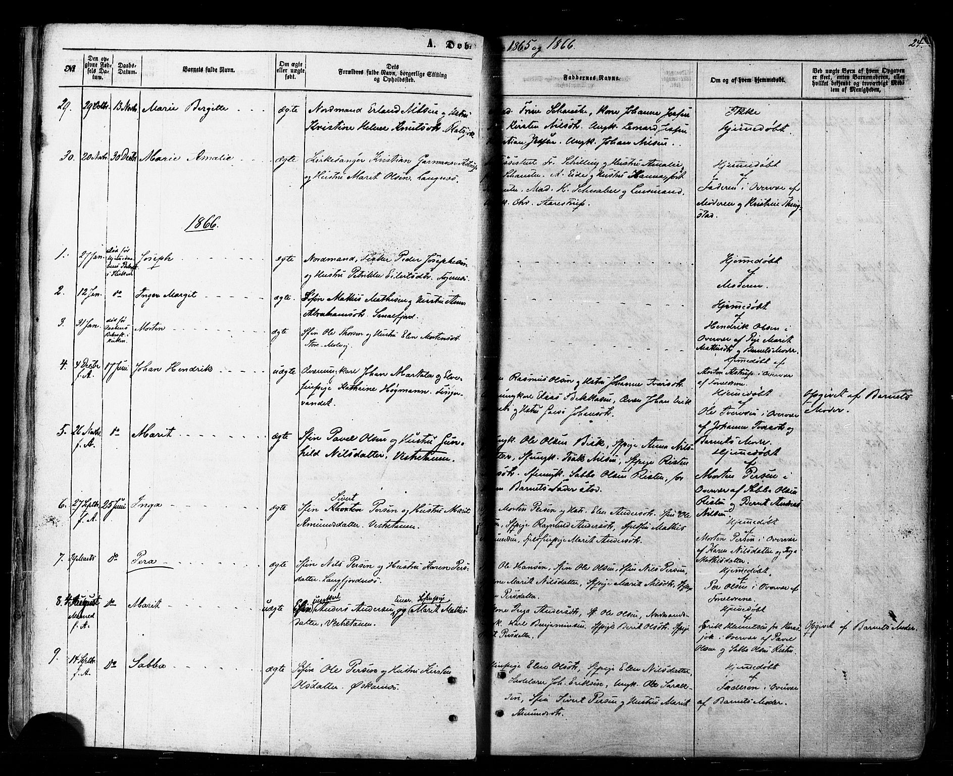 Tana sokneprestkontor, SATØ/S-1334/H/Ha/L0002kirke: Parish register (official) no. 2 /1, 1861-1877, p. 24