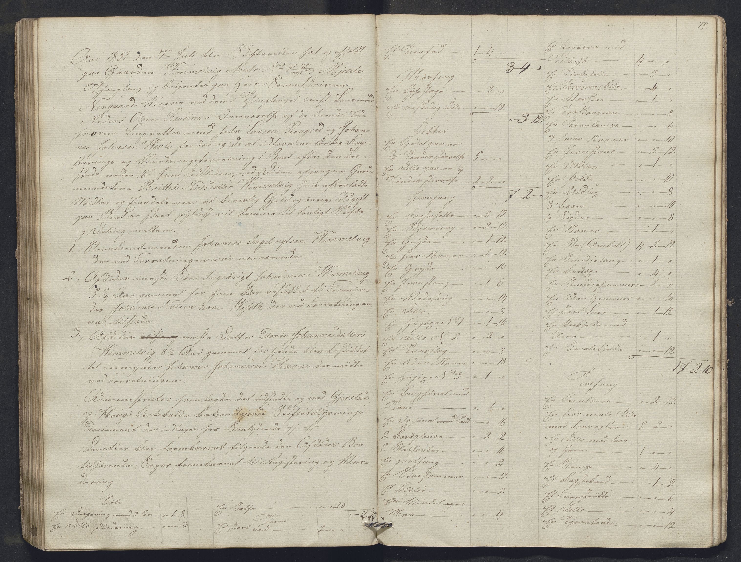 Nordhordland sorenskrivar, AV/SAB-A-2901/1/H/Hb/L0022: Registreringsprotokollar, 1846-1851, p. 79