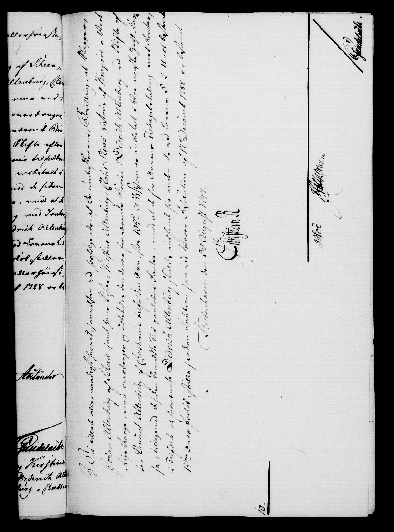 Rentekammeret, Kammerkanselliet, RA/EA-3111/G/Gf/Gfa/L0079: Norsk relasjons- og resolusjonsprotokoll (merket RK 52.79), 1797, p. 252