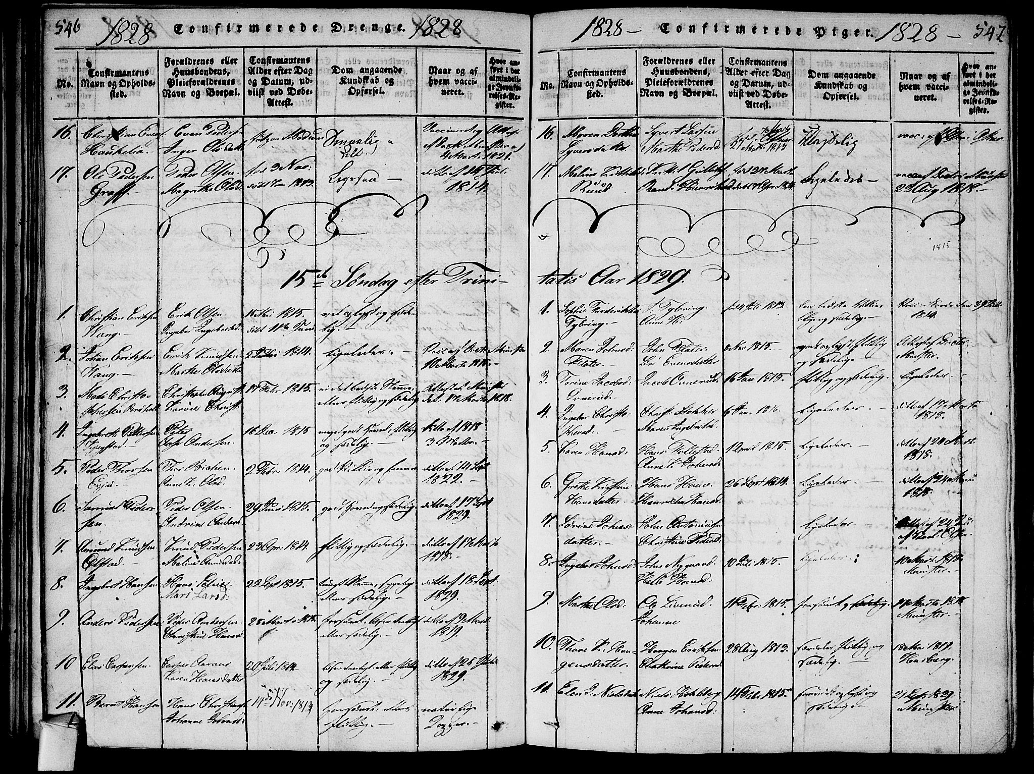 Røyken kirkebøker, AV/SAKO-A-241/F/Fa/L0004: Parish register (official) no. 4, 1814-1832, p. 546-547