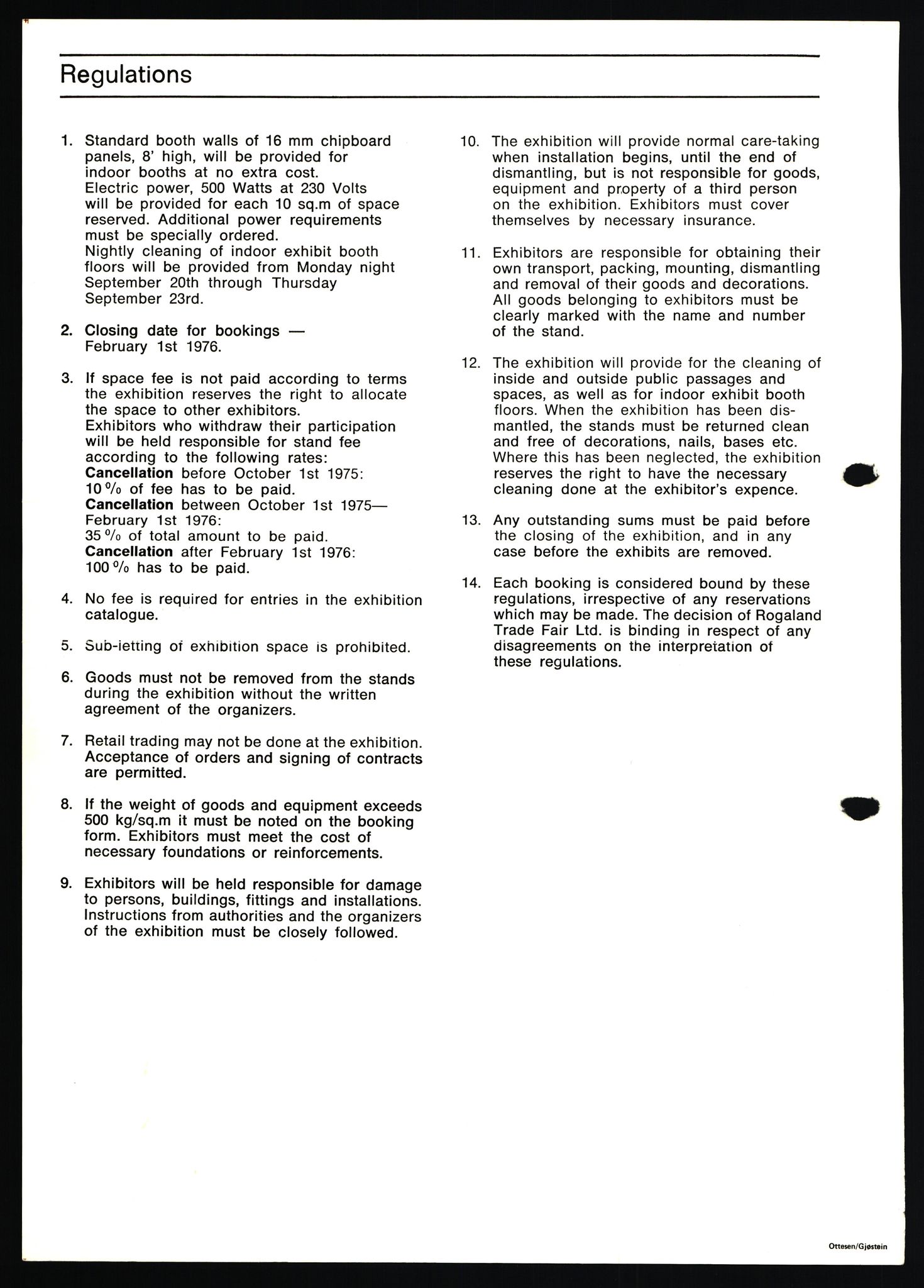 Pa 1716 - Stiftelsen Offshore Northern Seas, AV/SAST-A-102319/F/Fb/L0002: Søknadsskjemaer, 1975-1978, p. 5