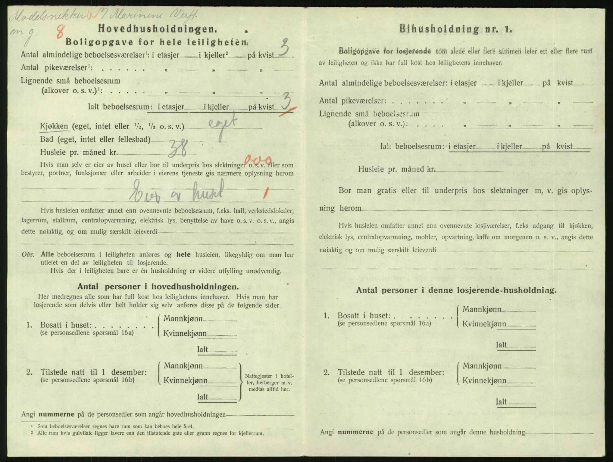 SAKO, 1920 census for Horten, 1920, p. 4068