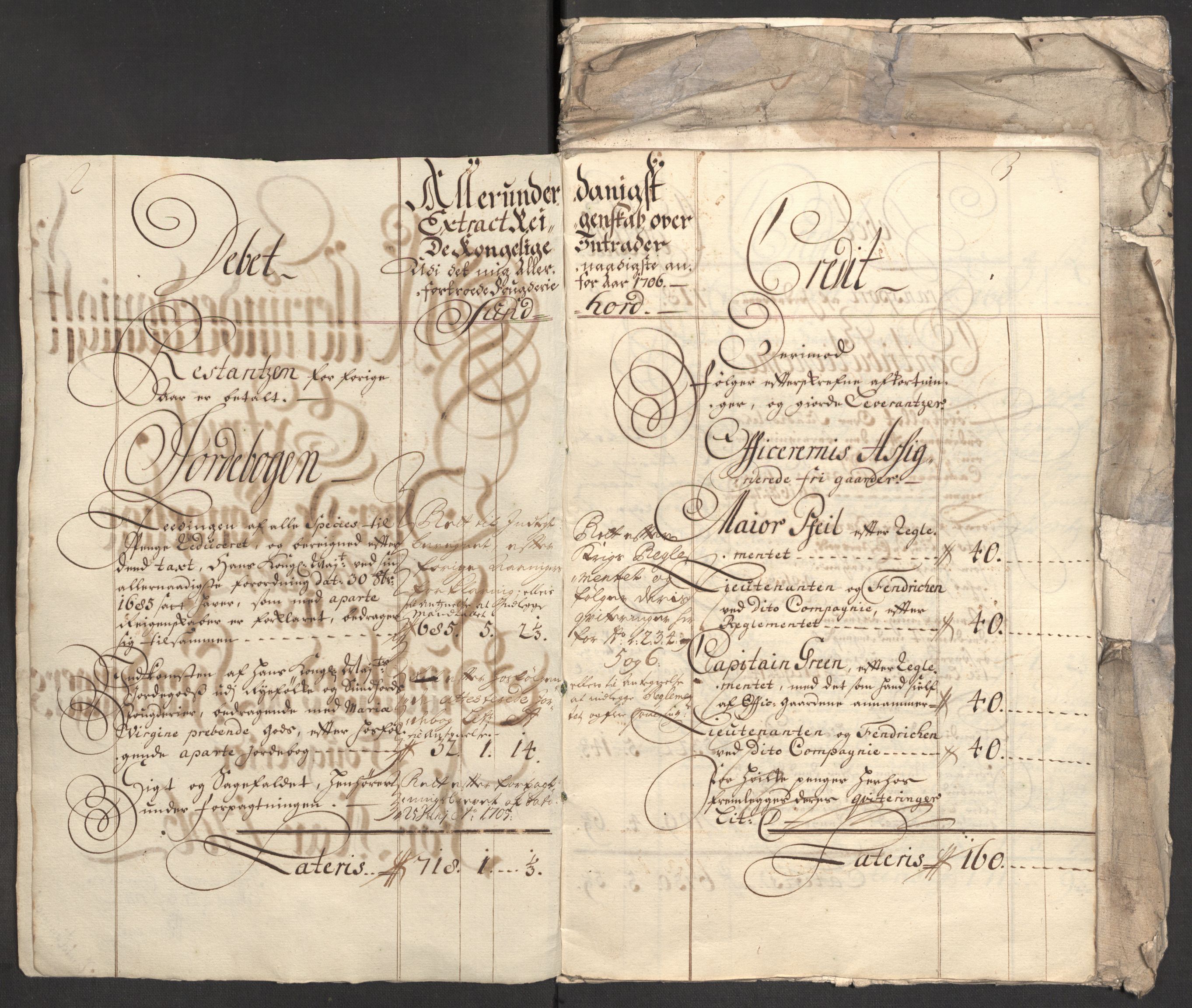 Rentekammeret inntil 1814, Reviderte regnskaper, Fogderegnskap, AV/RA-EA-4092/R48/L2984: Fogderegnskap Sunnhordland og Hardanger, 1706-1707, p. 7