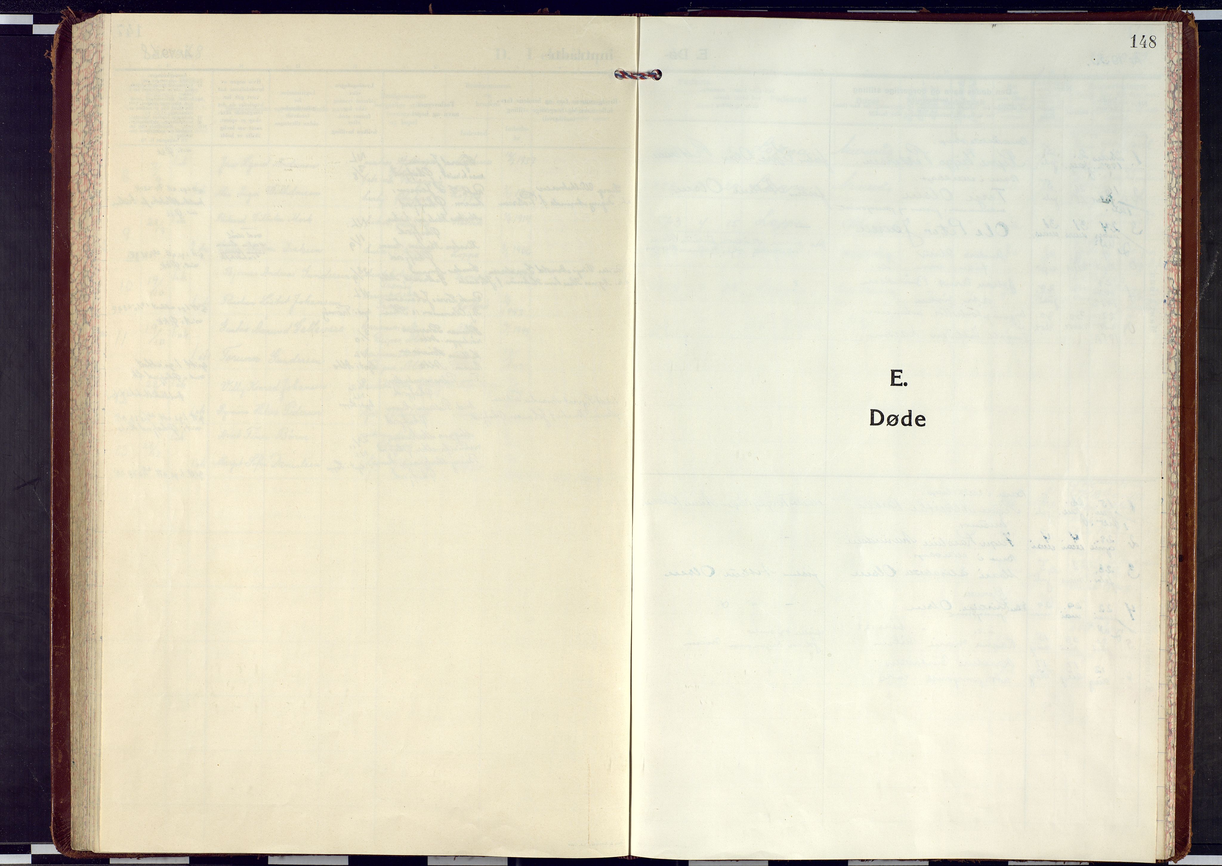 Loppa sokneprestkontor, AV/SATØ-S-1339/H/Ha/L0018kirke: Parish register (official) no. 18, 1953-1968, p. 148