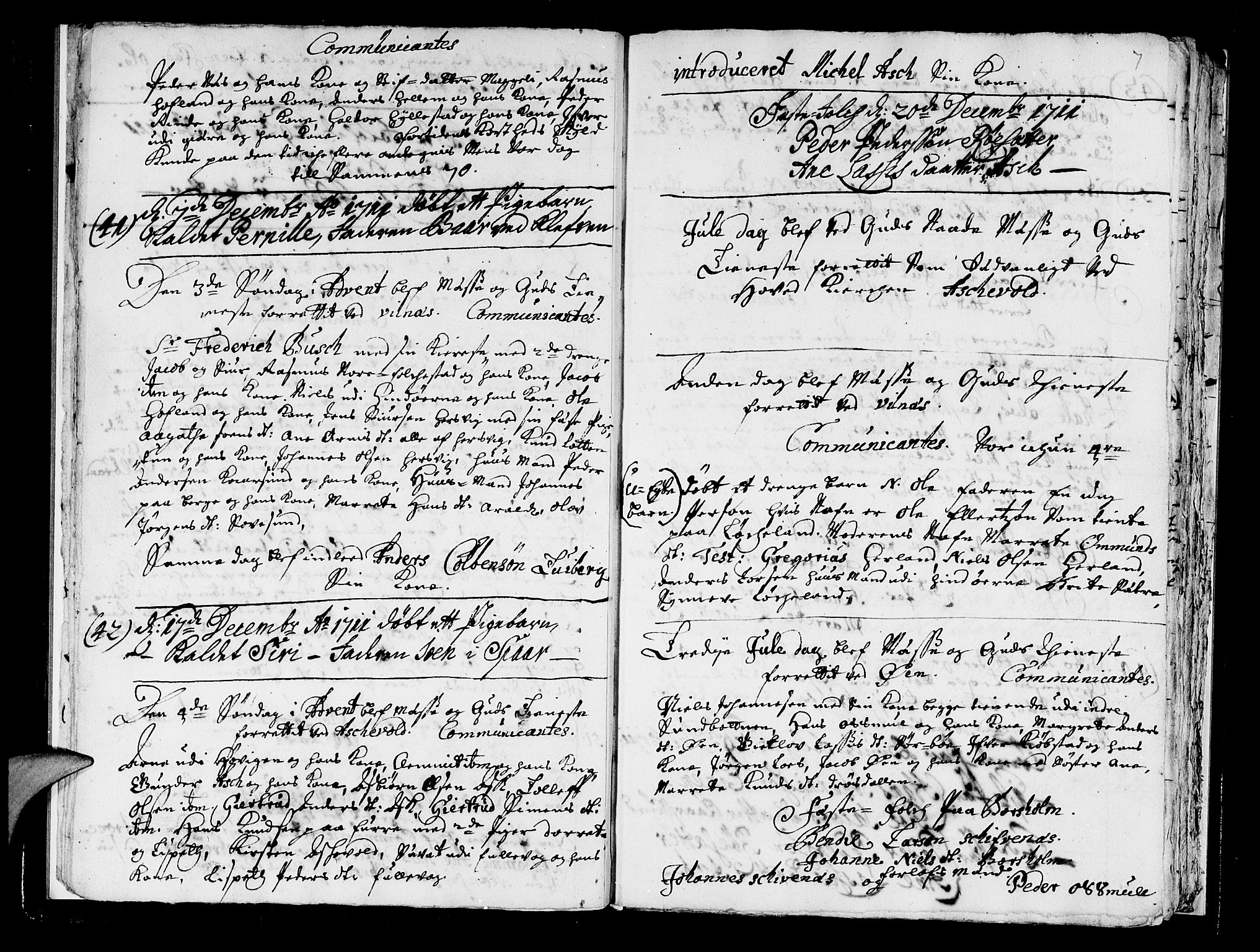 Askvoll sokneprestembete, AV/SAB-A-79501/H/Haa/Haaa/L0002: Parish register (official) no. A 2, 1711-1715, p. 7