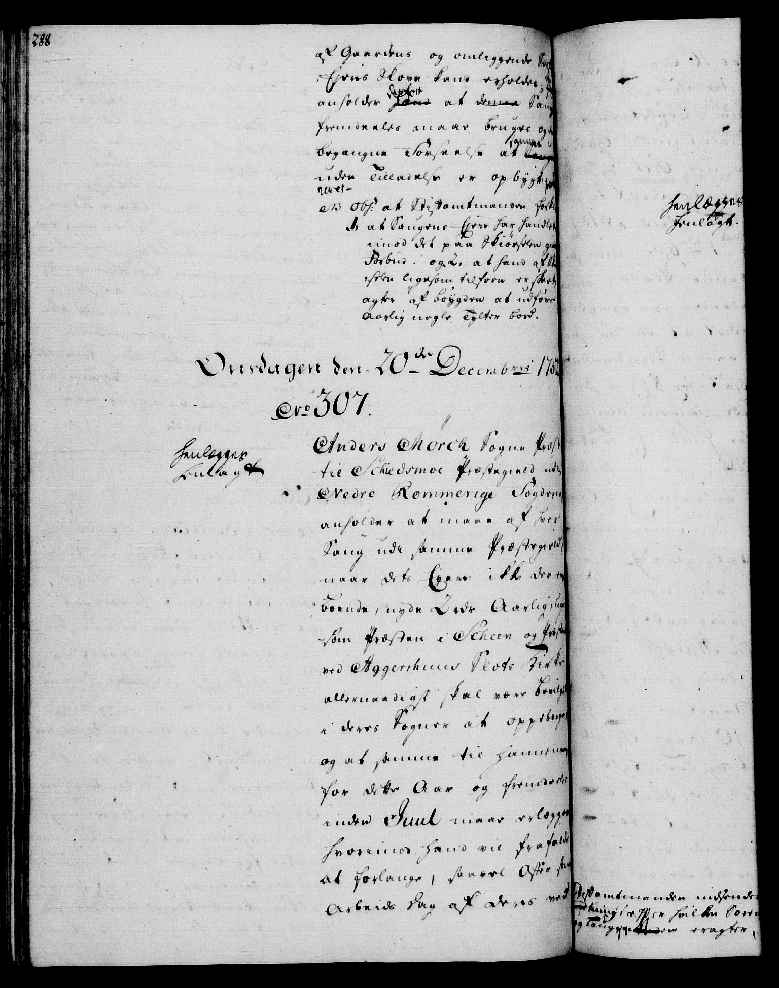 Rentekammeret, Kammerkanselliet, RA/EA-3111/G/Gh/Gha/L0031: Norsk ekstraktmemorialprotokoll (merket RK 53.76), 1751-1753, p. 288