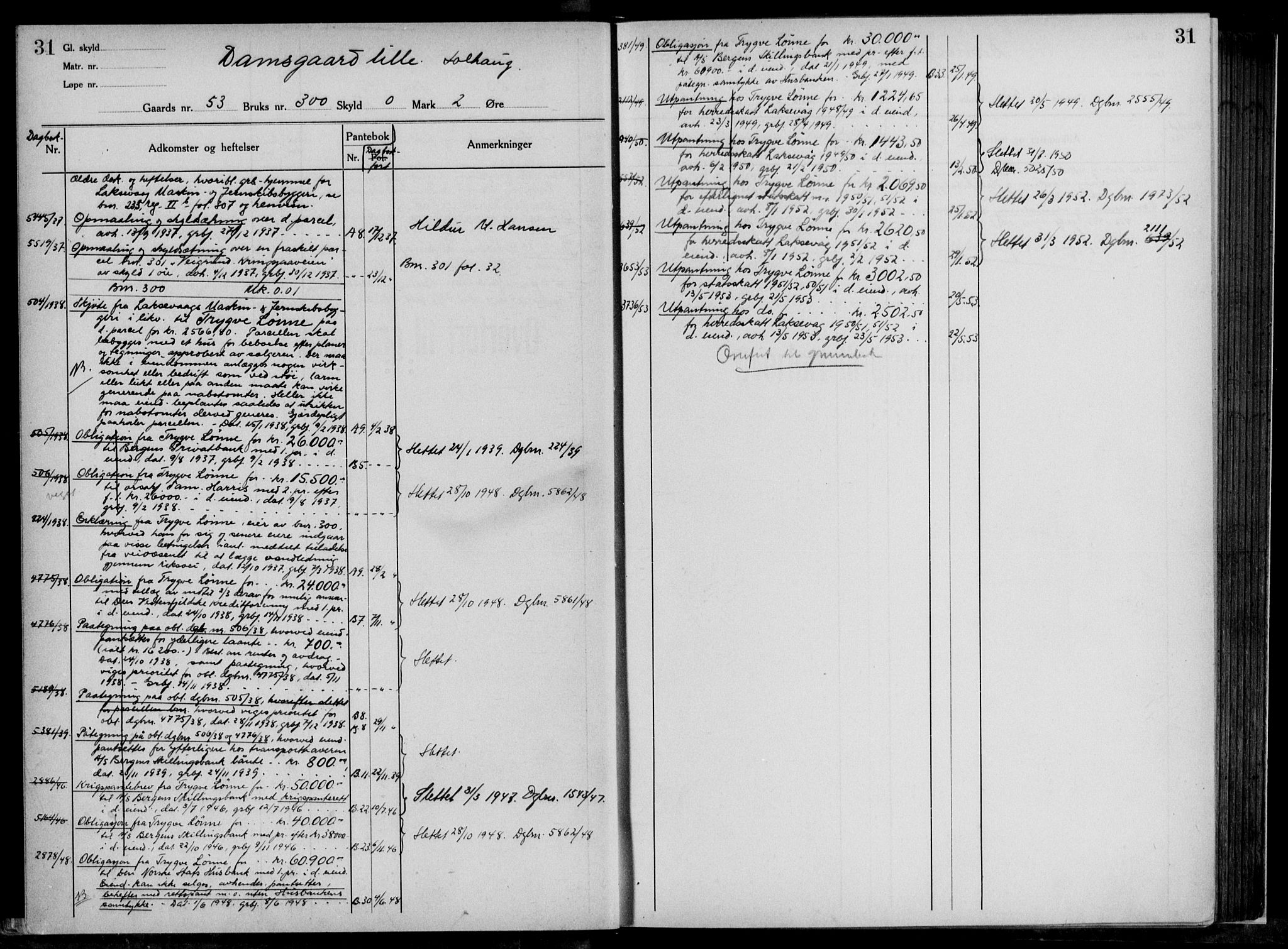 Midhordland sorenskriveri, AV/SAB-A-3001/1/G/Ga/Gab/L0117: Mortgage register no. II.A.b.117, p. 31