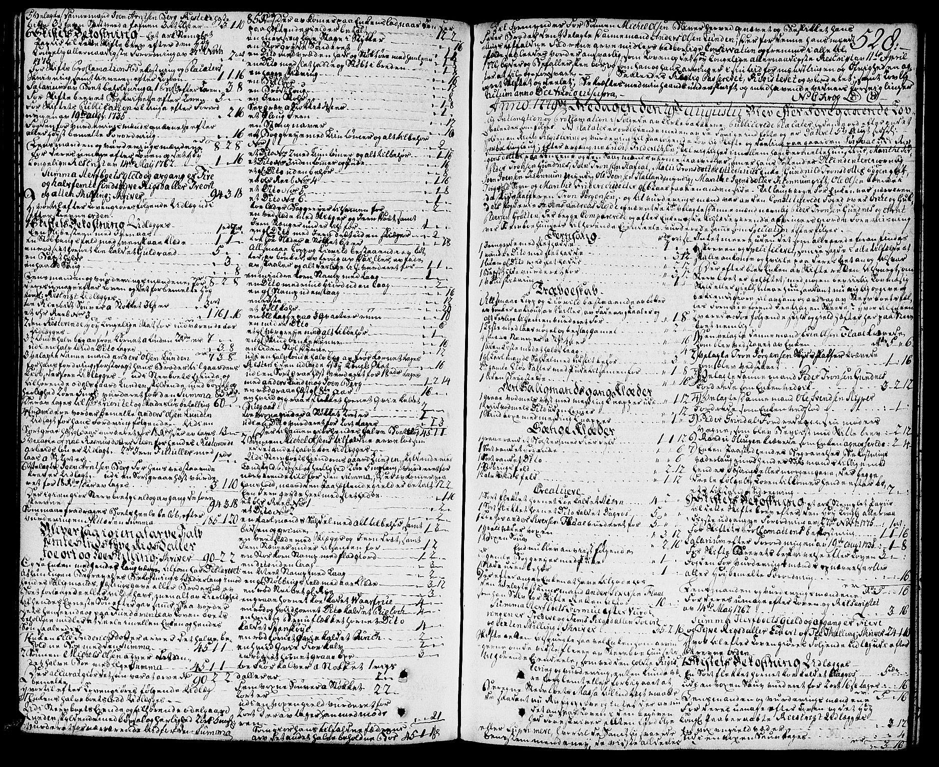 Orkdal sorenskriveri, SAT/A-4169/1/3/3Aa/L0007: Skifteprotokoller, 1767-1782, p. 527b-528a